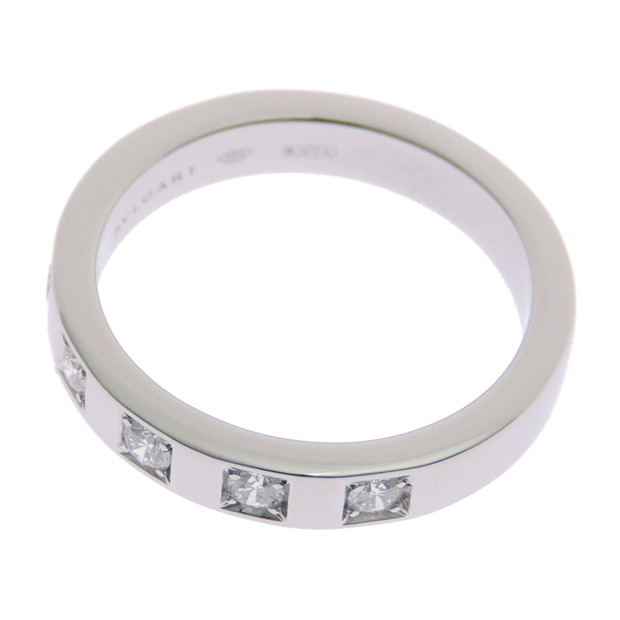 Platinum 950 Band Ring (Pre-Owned) - Bvlgari - Modalova
