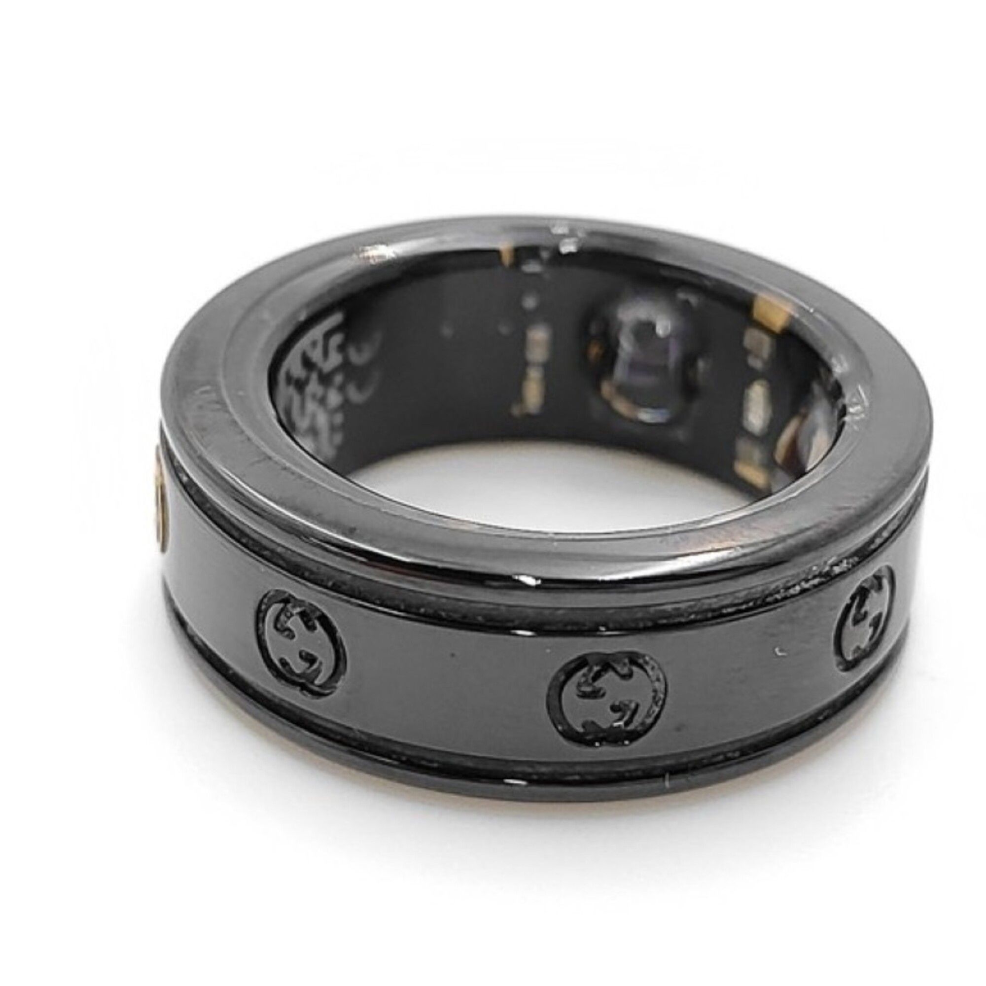 Titanium Band Ring (Pre-Owned) - Gucci - Modalova