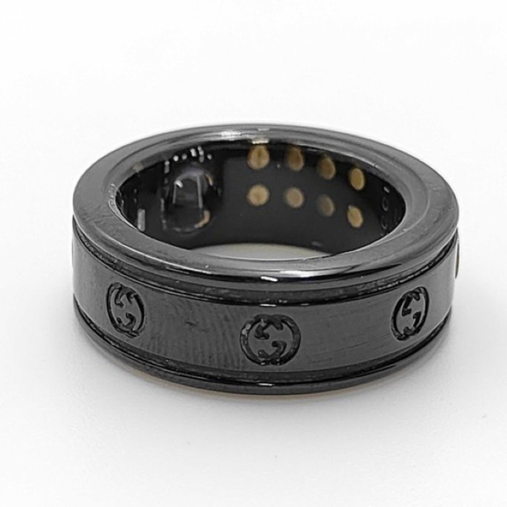 Titanium Band Ring (Pre-Owned) - Gucci - Modalova