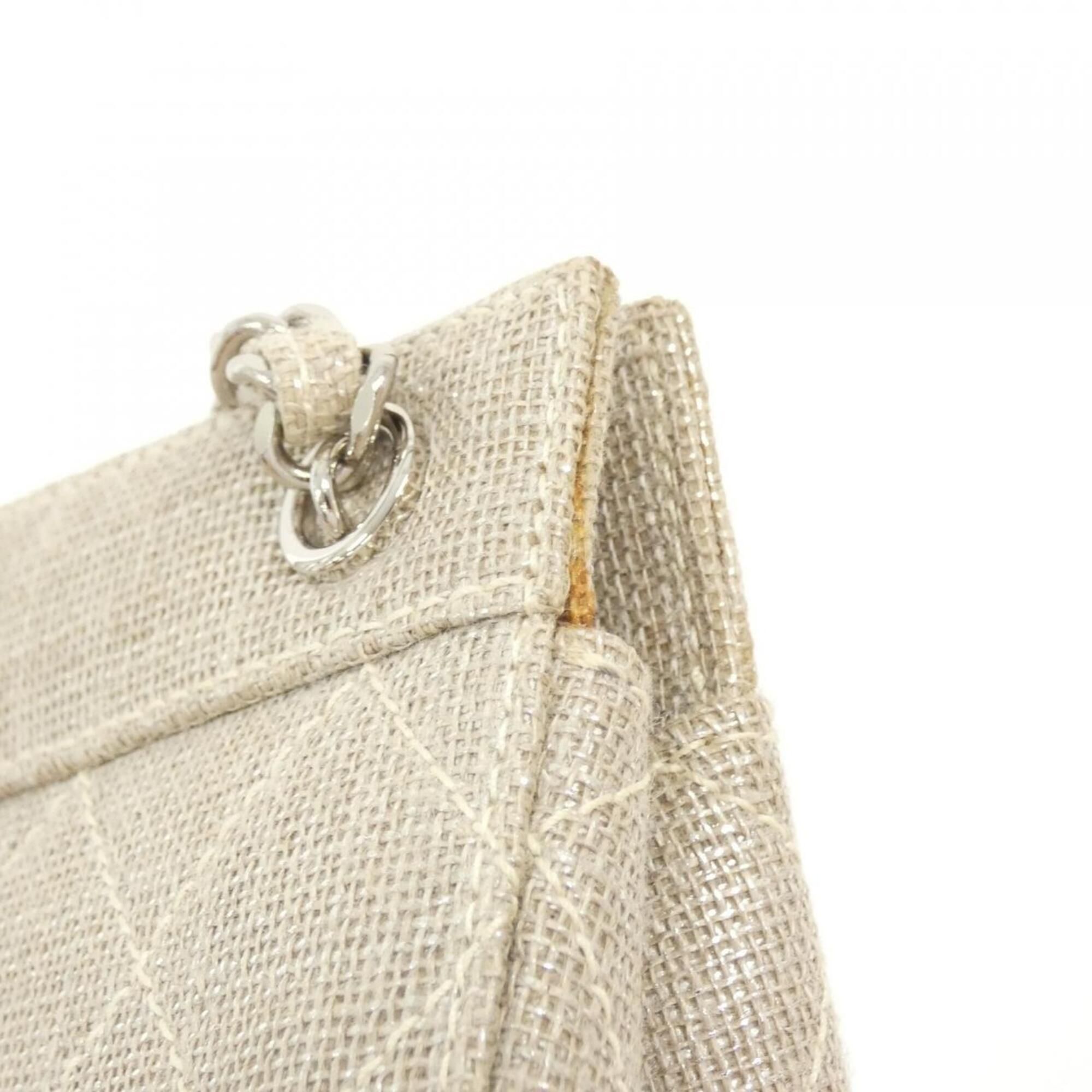 Linen Handbag (Pre-Owned) - Chanel - Modalova
