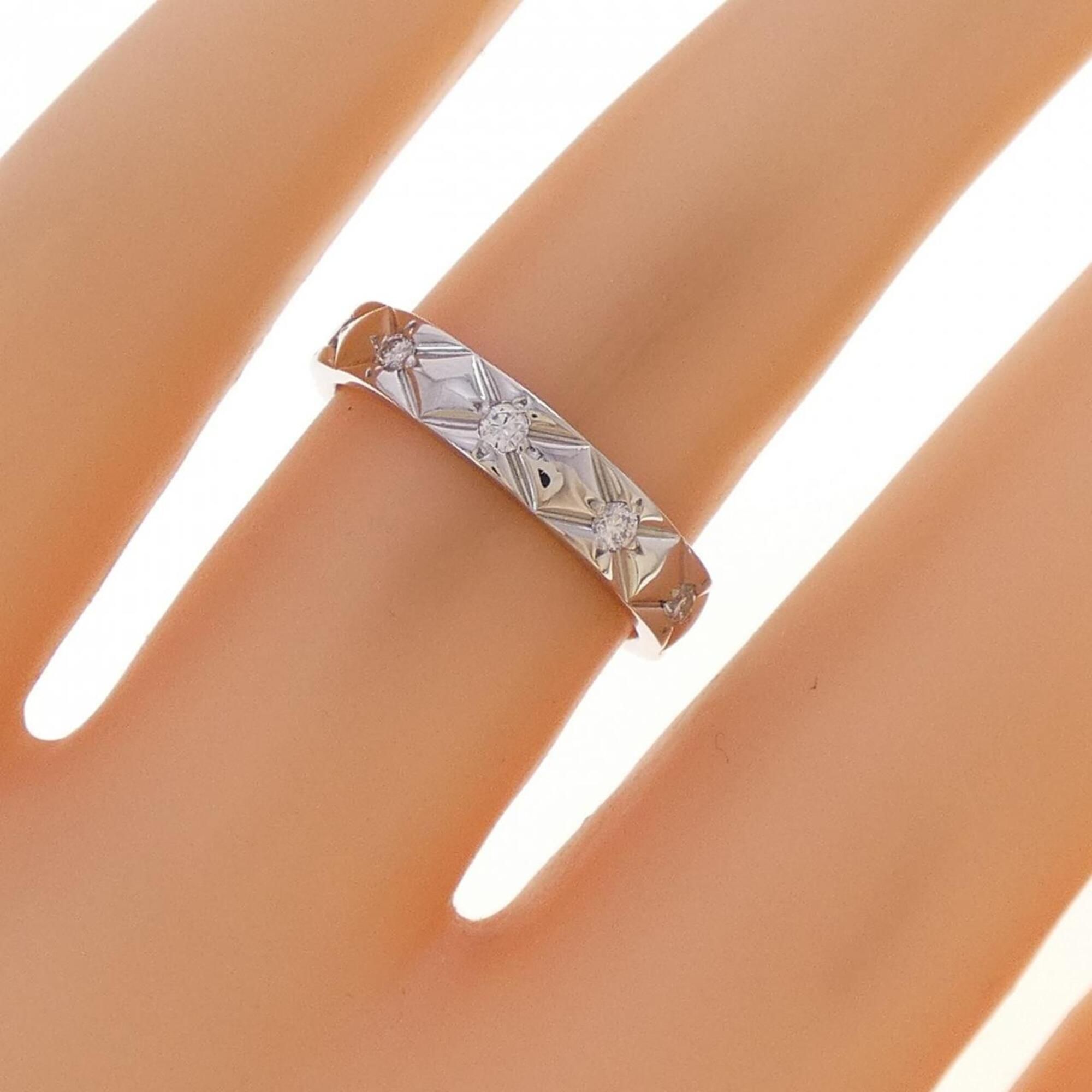Platinum 950 Band Ring (Pre-Owned) - Chanel - Modalova