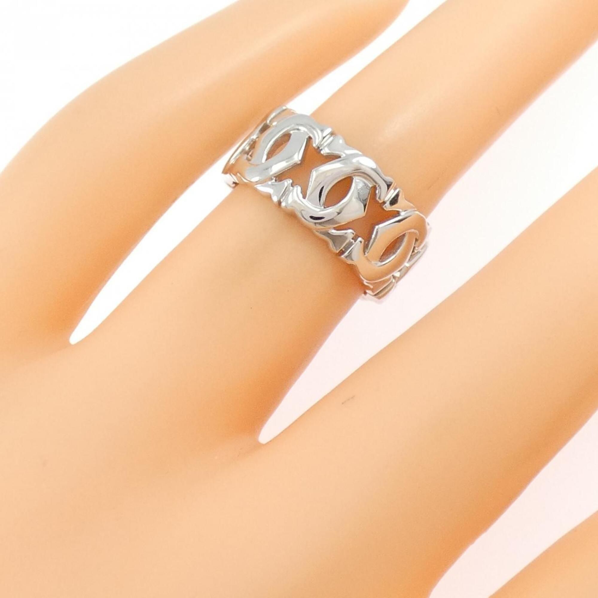 White Gold (18K) Band Ring (Pre-Owned) - Cartier - Modalova