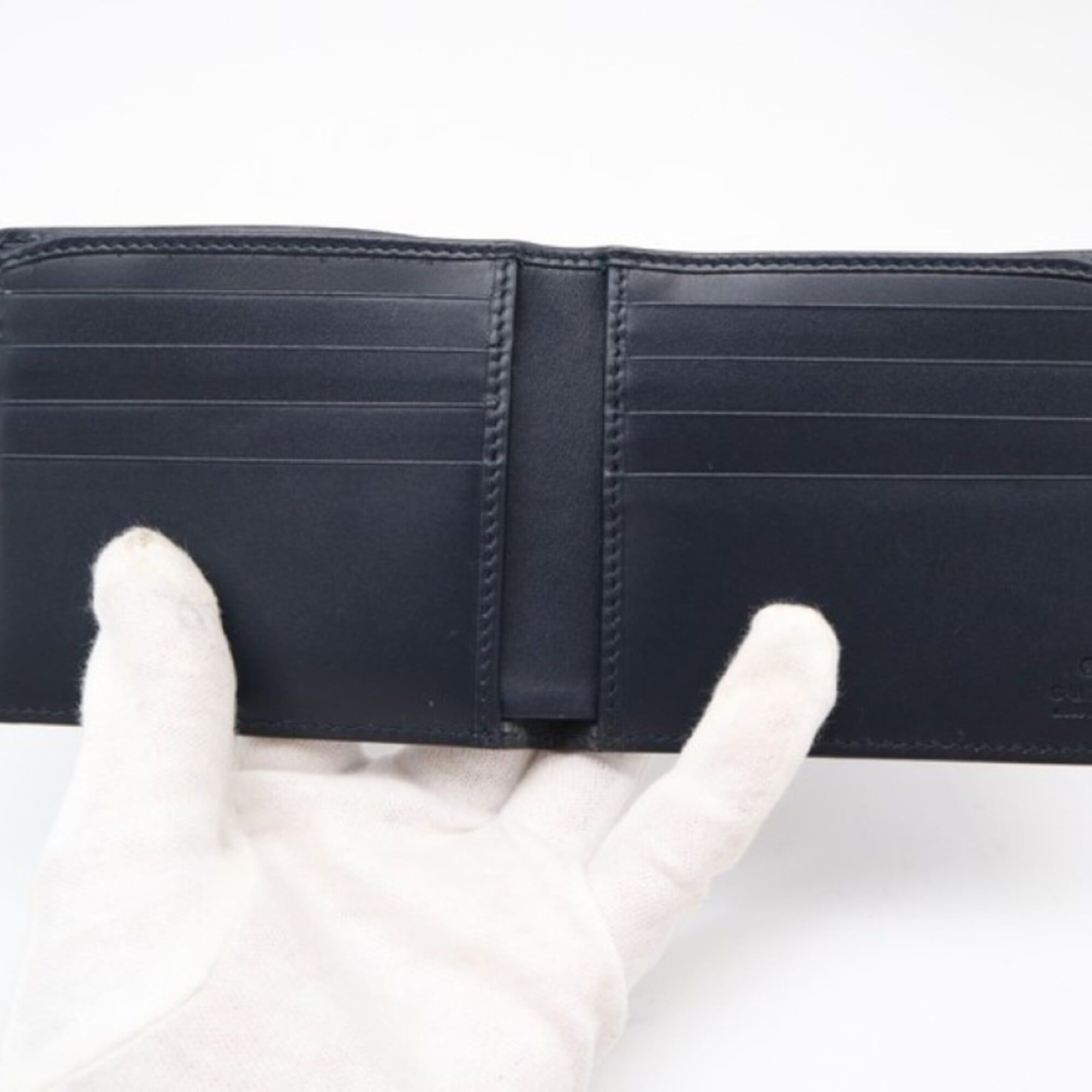 Leather Wallet (Bi-Fold) (Pre-Owned) - Gucci - Modalova