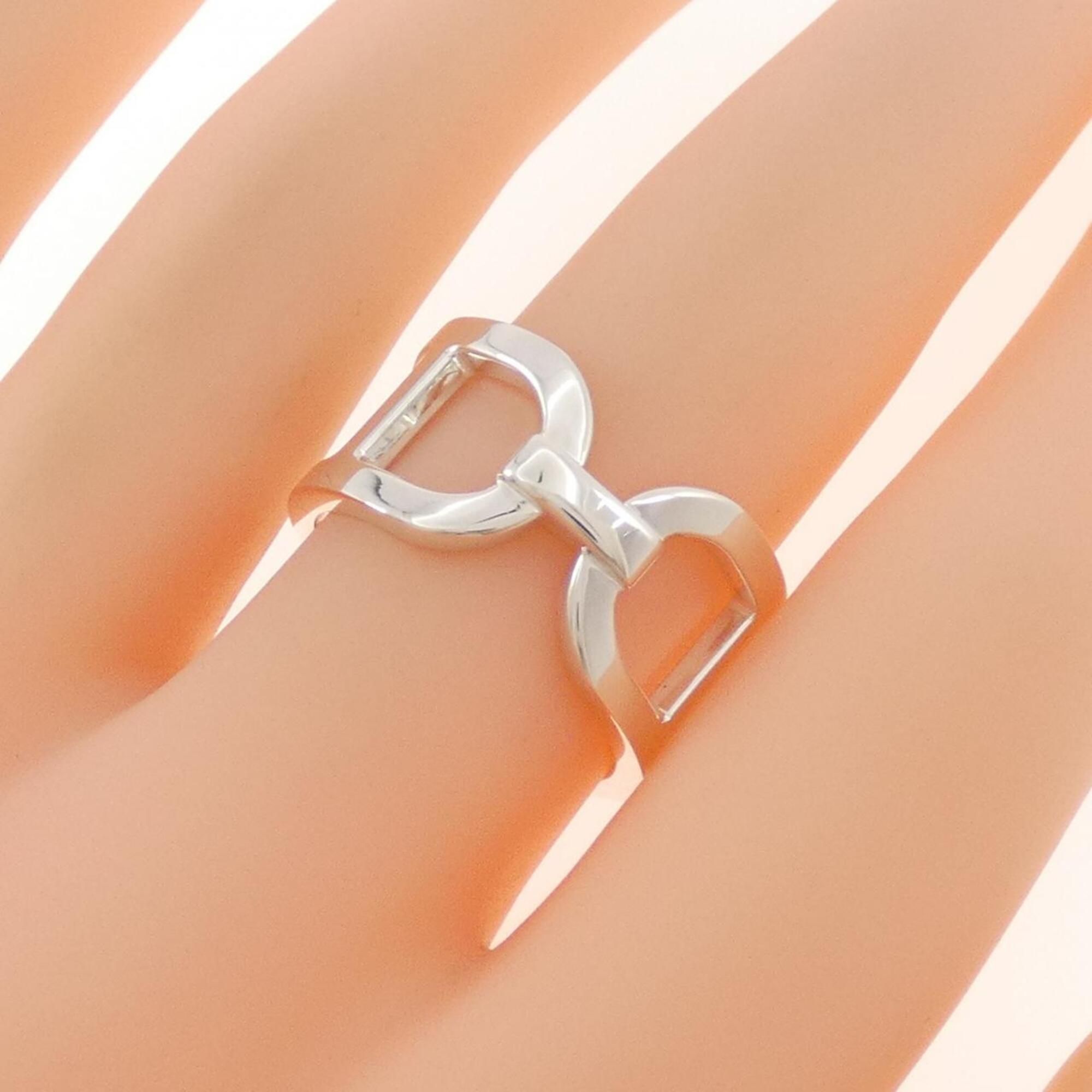 Silver 925 Band Ring (Pre-Owned) - Hermes - Modalova