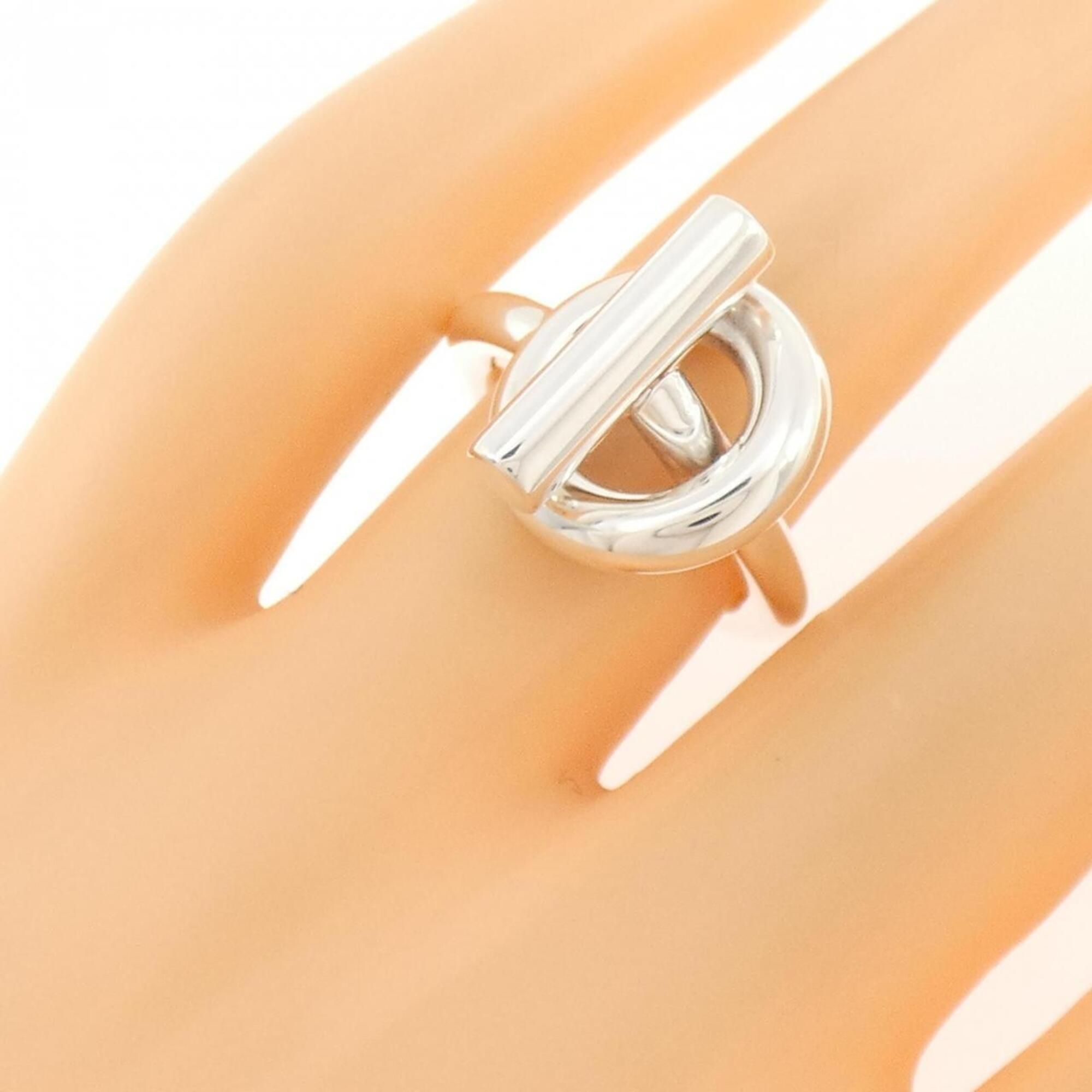 Silver 925 Band Ring (Pre-Owned) - Hermes - Modalova