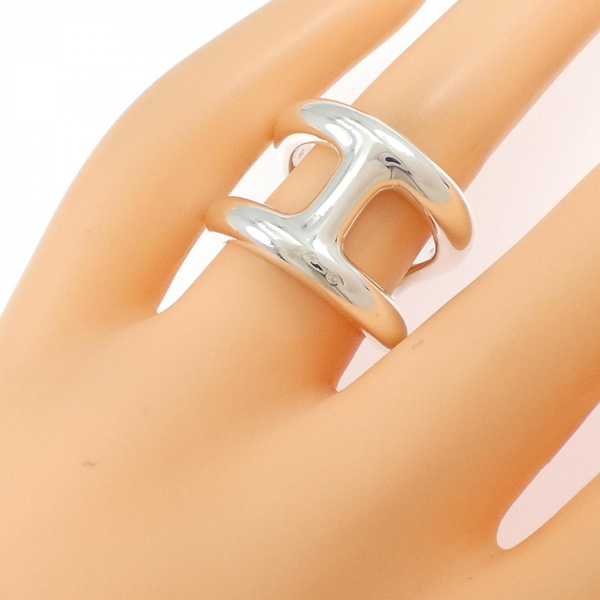 Silver 925 Band Ring (Pre-Owned) - Hermes - Modalova