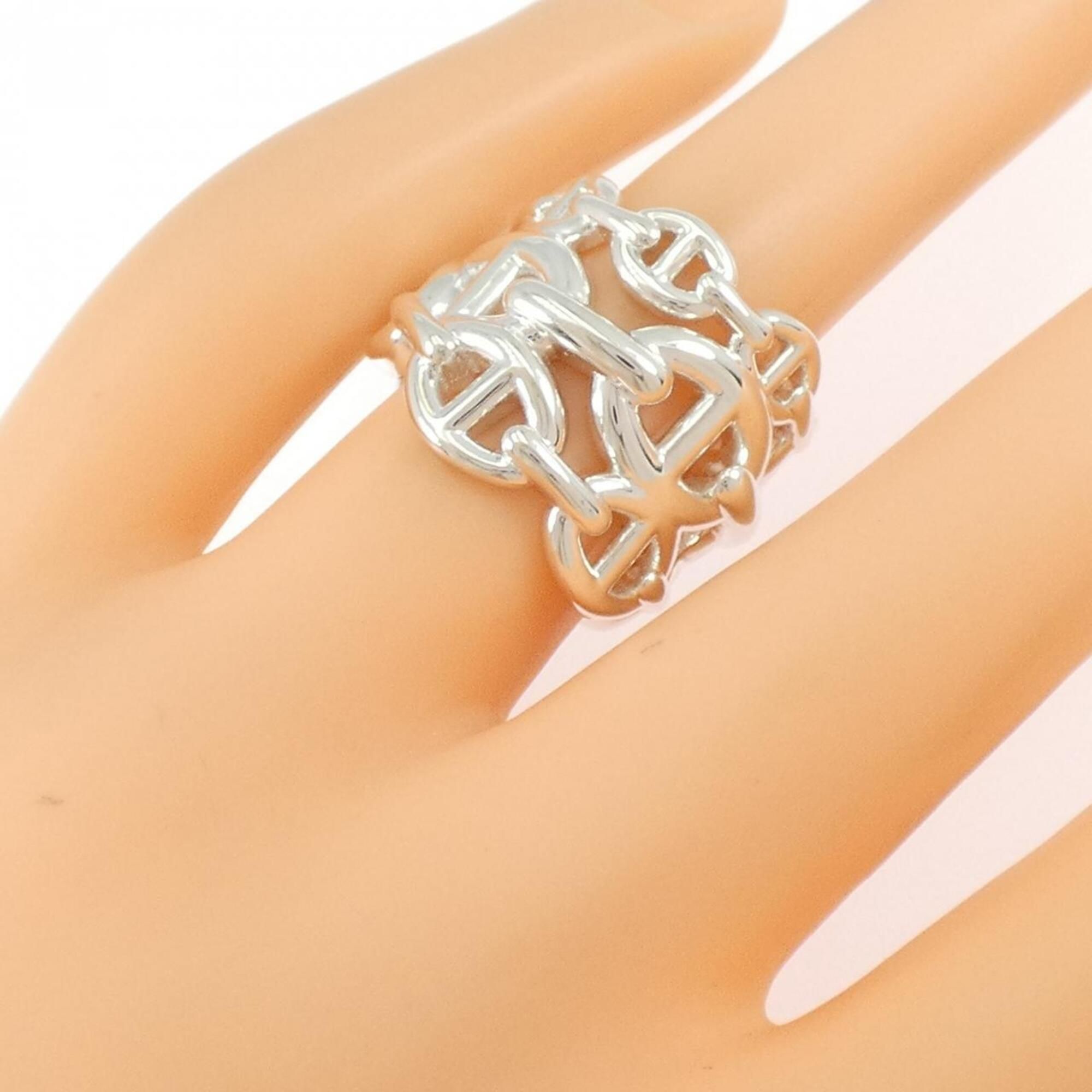 Silver 925 Band Ring (Pre-Owned) - Hermes - Modalova