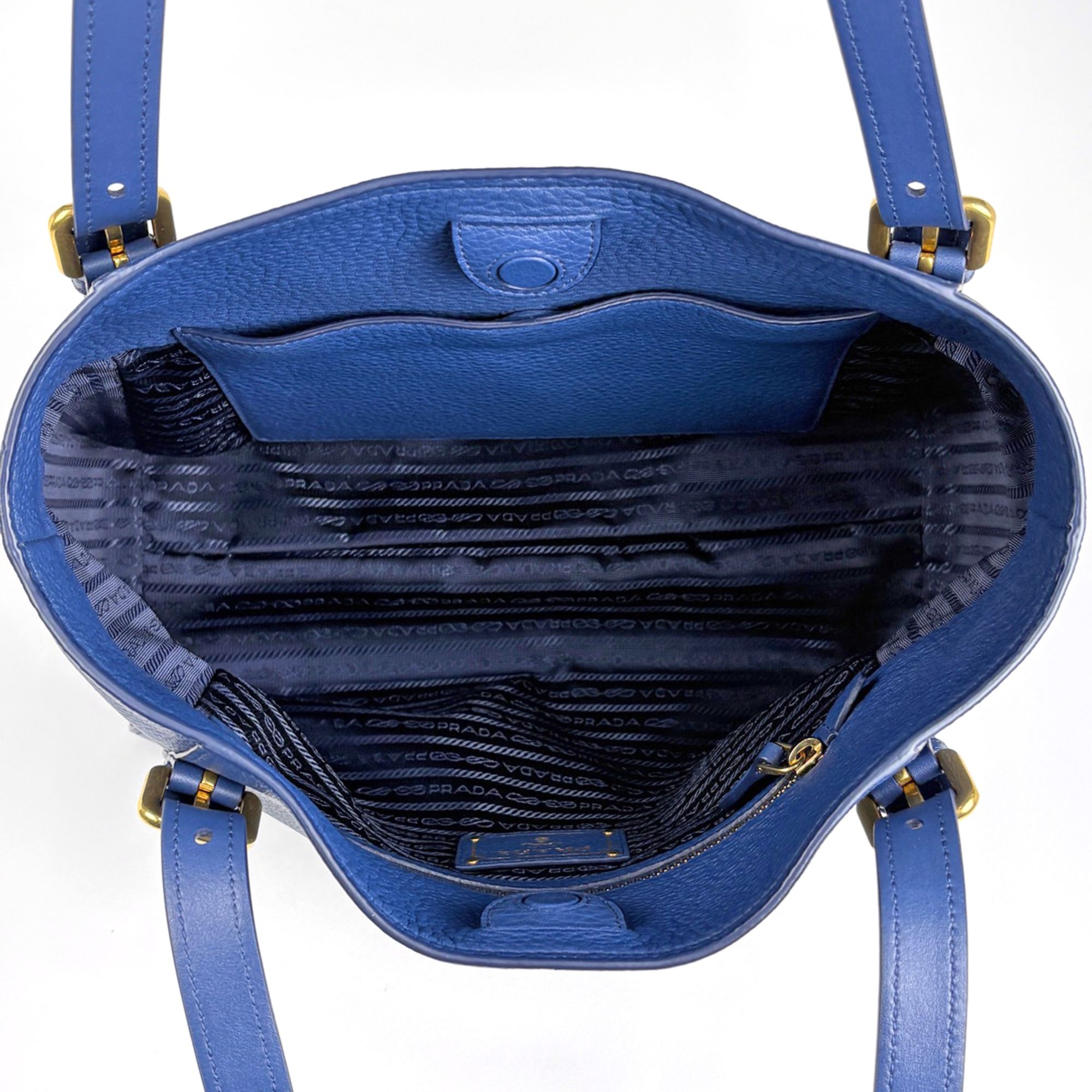 Leather Tote Bag (Pre-Owned) - Prada - Modalova