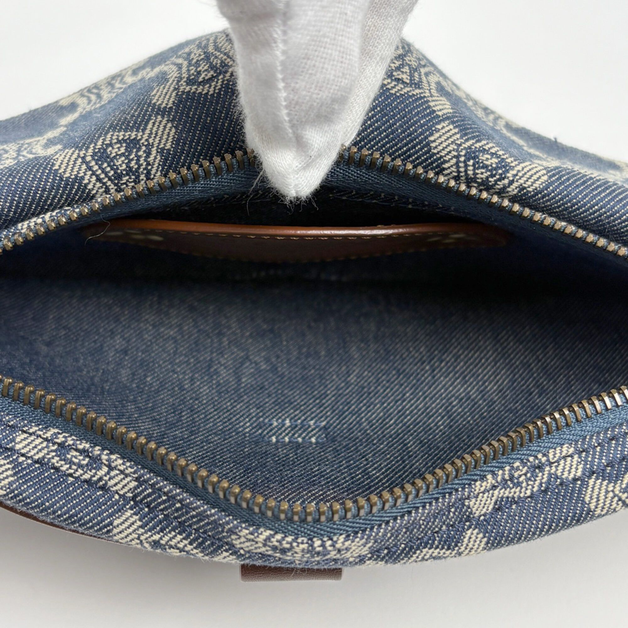 Denim Leather Fanny Pack Sling Bag (Pre-Owned) - Celine - Modalova