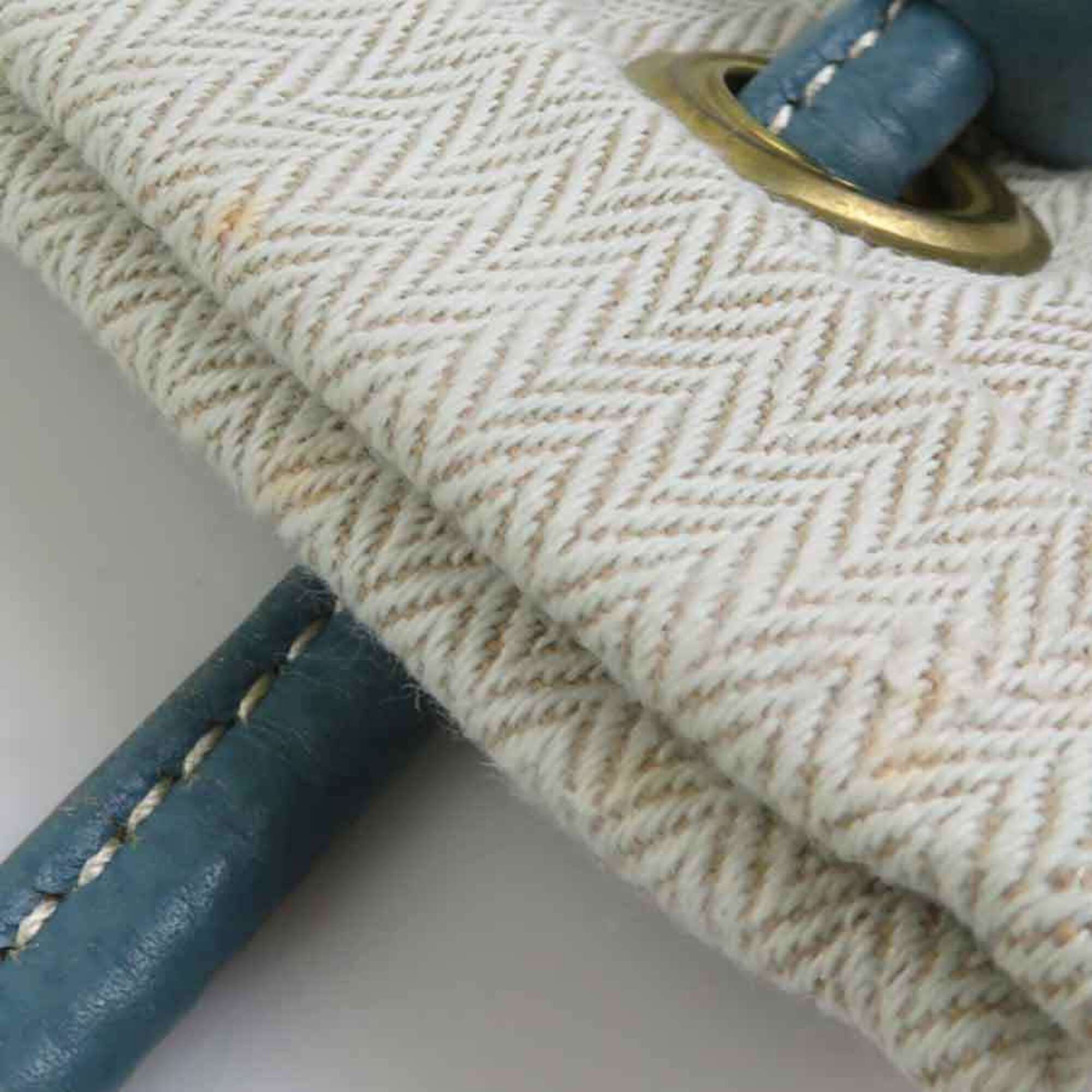 Cotton Leather Shoulder Bag (Pre-Owned) - Hermes - Modalova