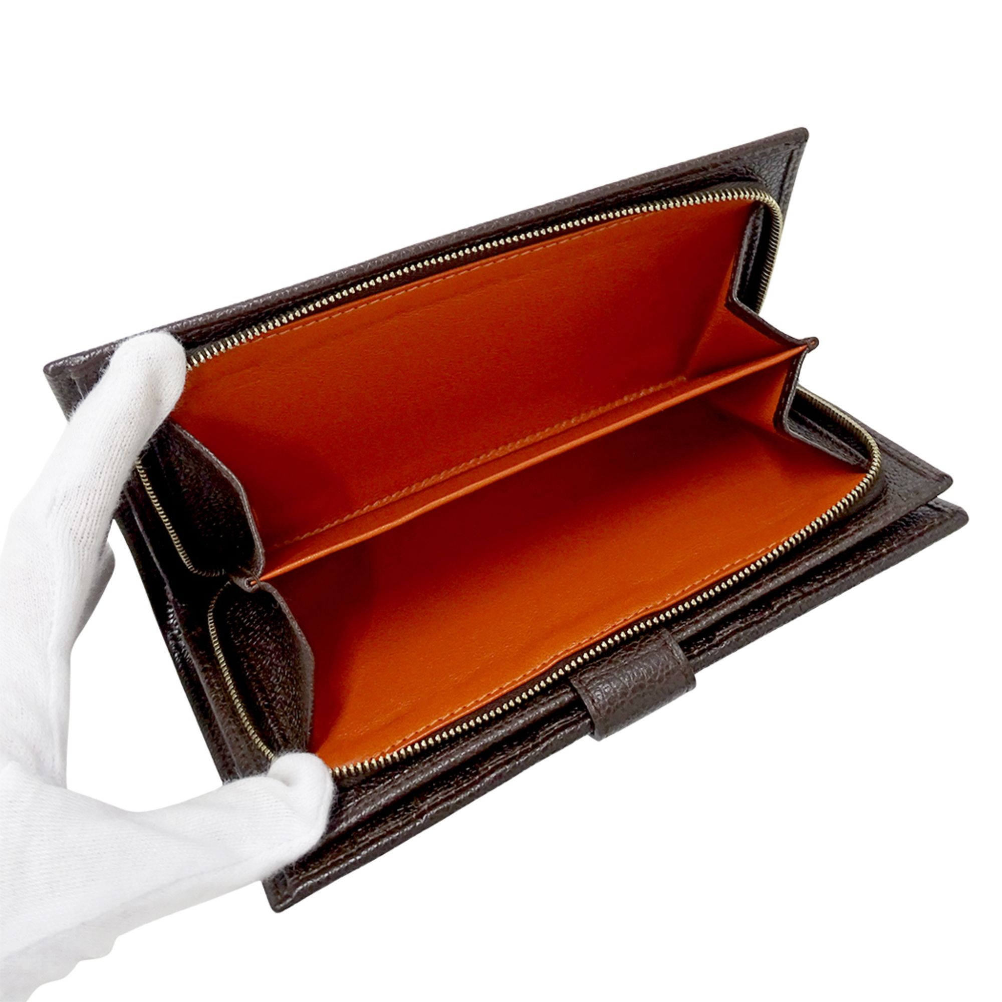 Leather Long Wallet (Bi-Fold) (Pre-Owned) - Bvlgari - Modalova
