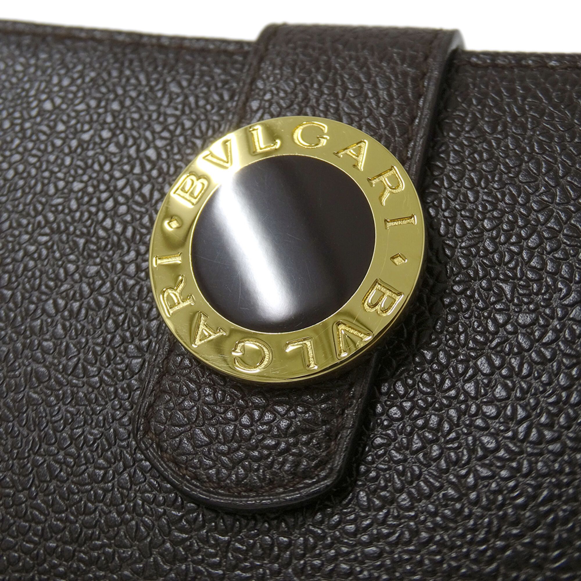 Leather Long Wallet (Bi-Fold) (Pre-Owned) - Bvlgari - Modalova