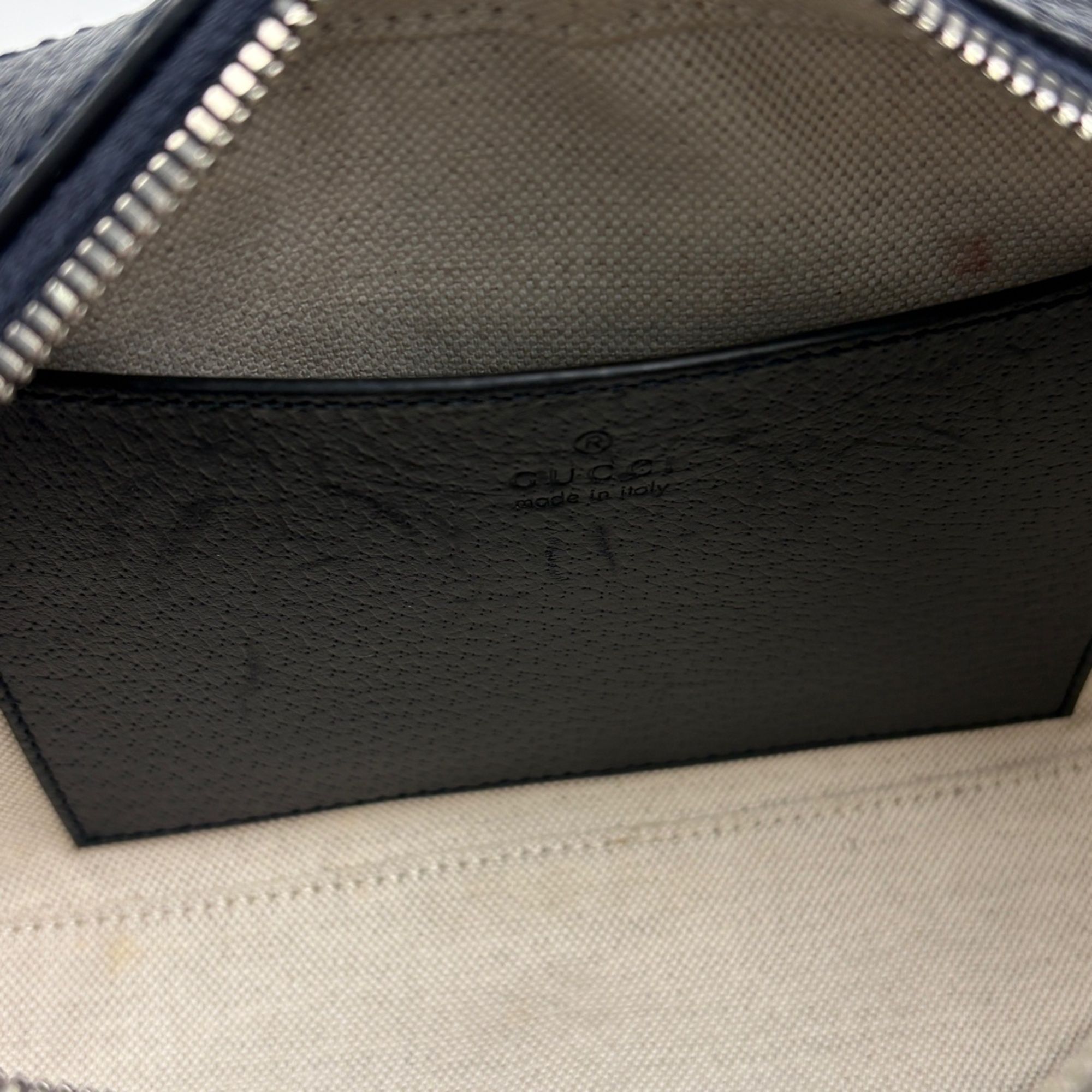 Sherry Line Gg Supreme Leather Shoulder Bag (Pre-Owned) - Gucci - Modalova