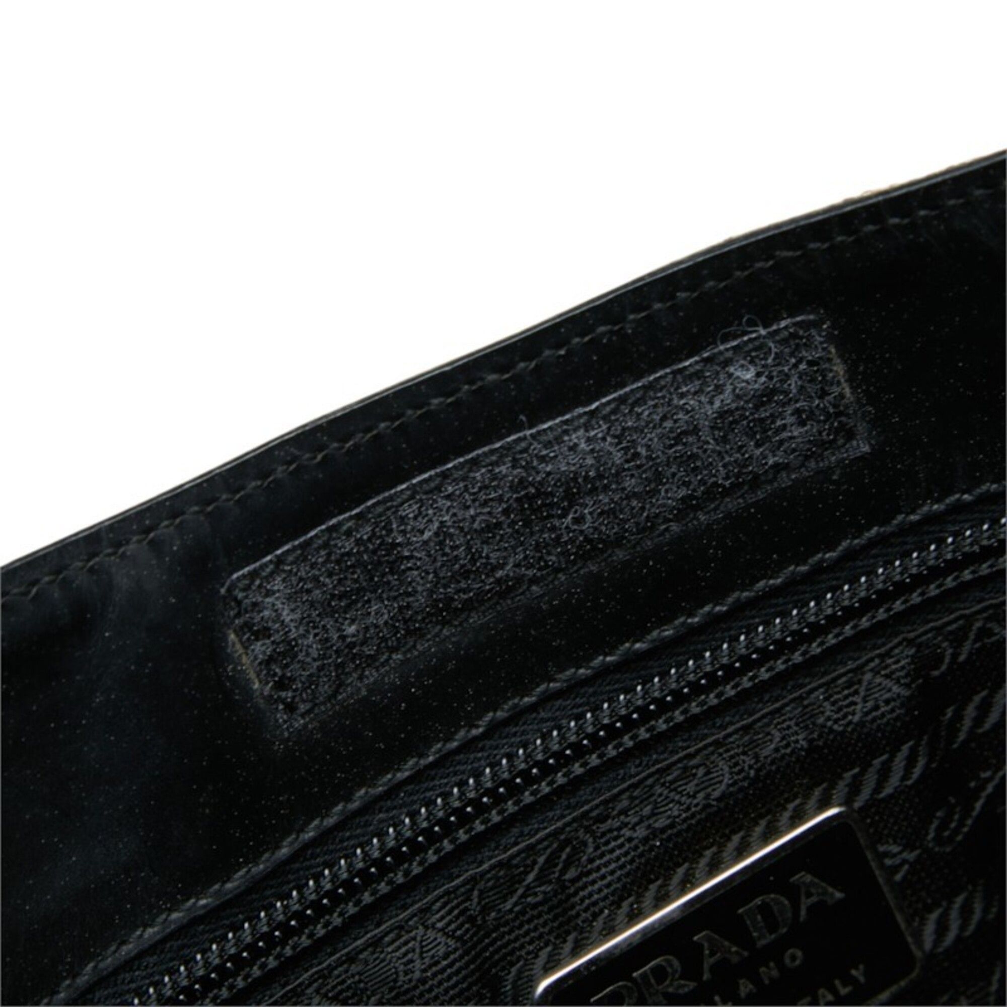 Canvas Leather Shoulder Bag (Pre-Owned) - Prada - Modalova