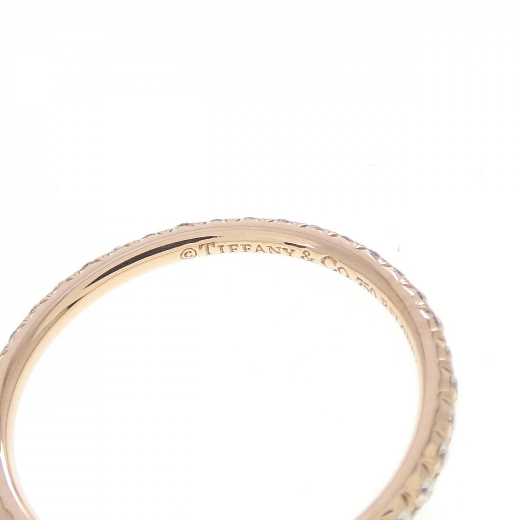 Pink Gold (18K) Band Ring (Pre-Owned) - Tiffany - Modalova
