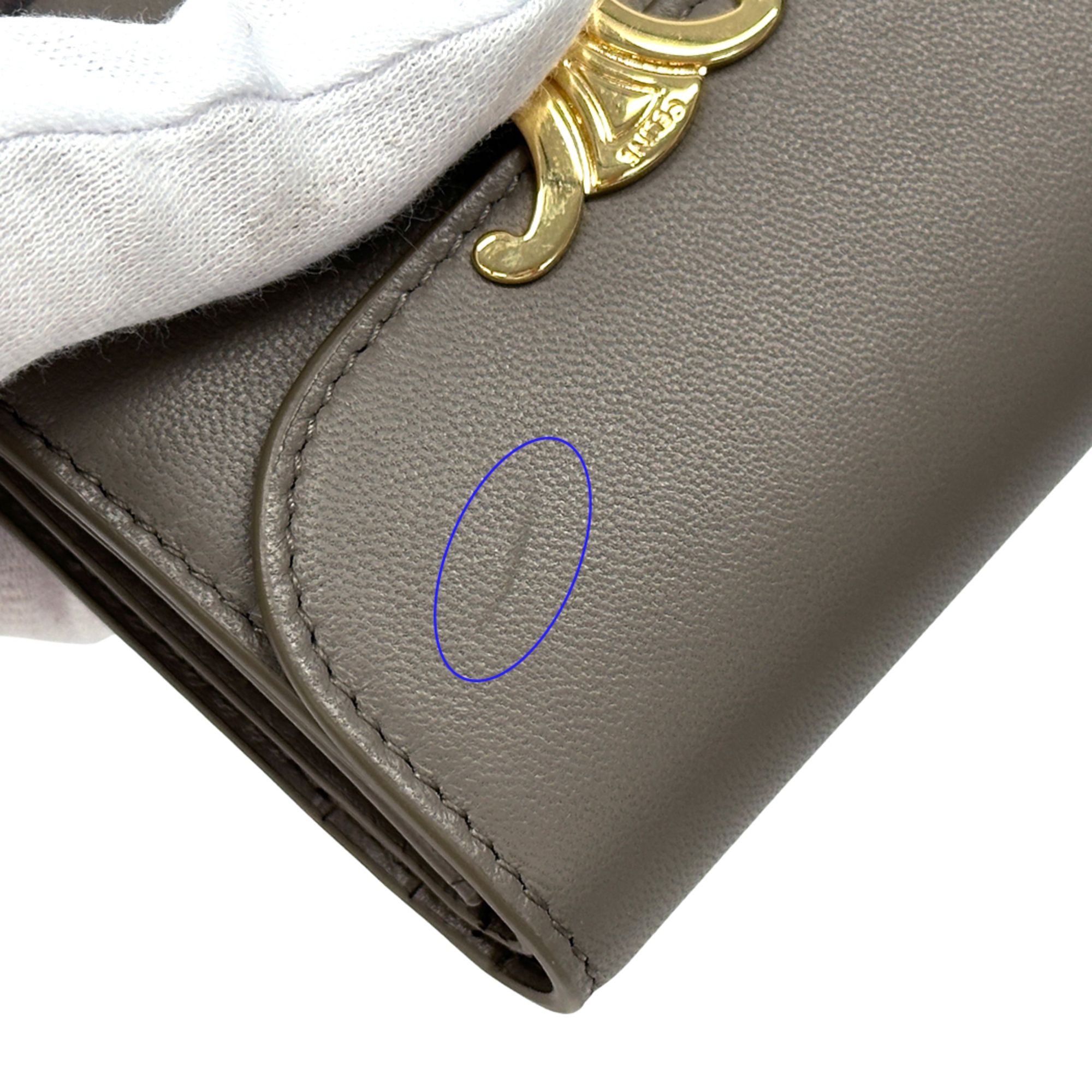Leather Wallet (Bi-Fold) (Pre-Owned) - Celine - Modalova