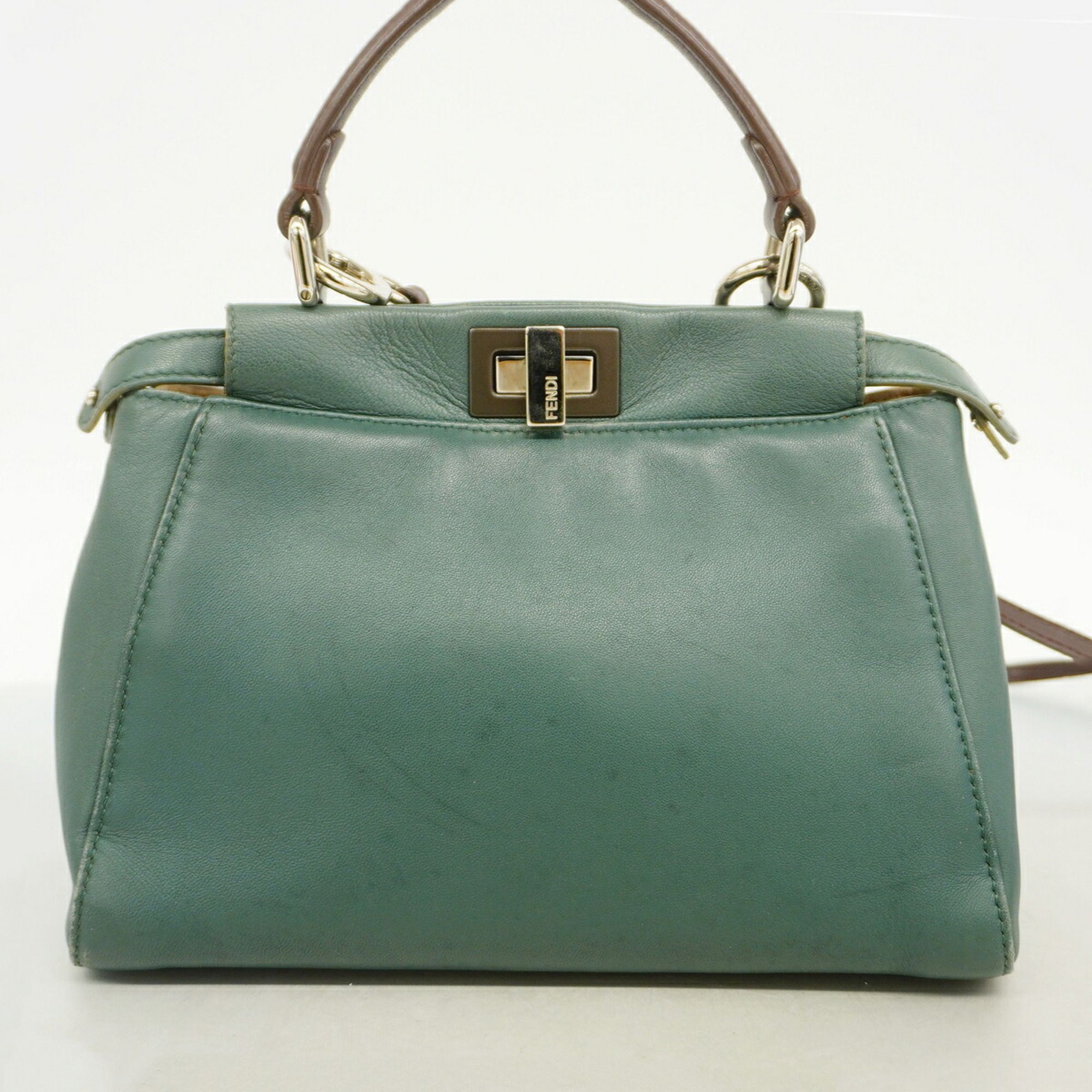 Leather Handbag (Pre-Owned) - Fendi - Modalova