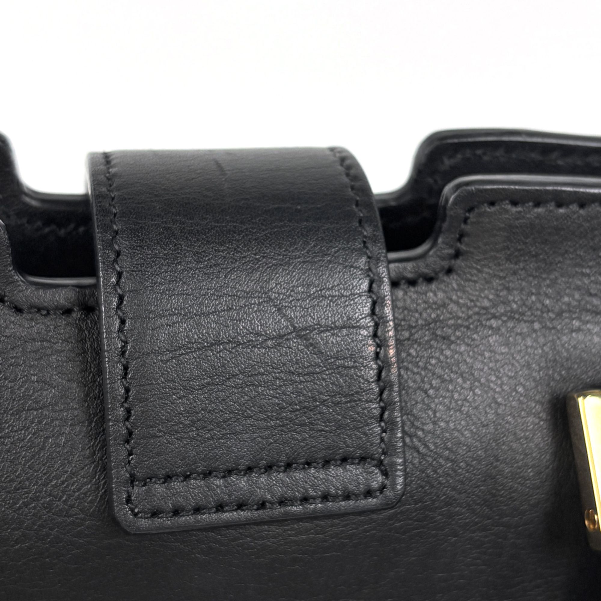 Leather Handbag (Pre-Owned) - Yves Saint Laurent - Modalova