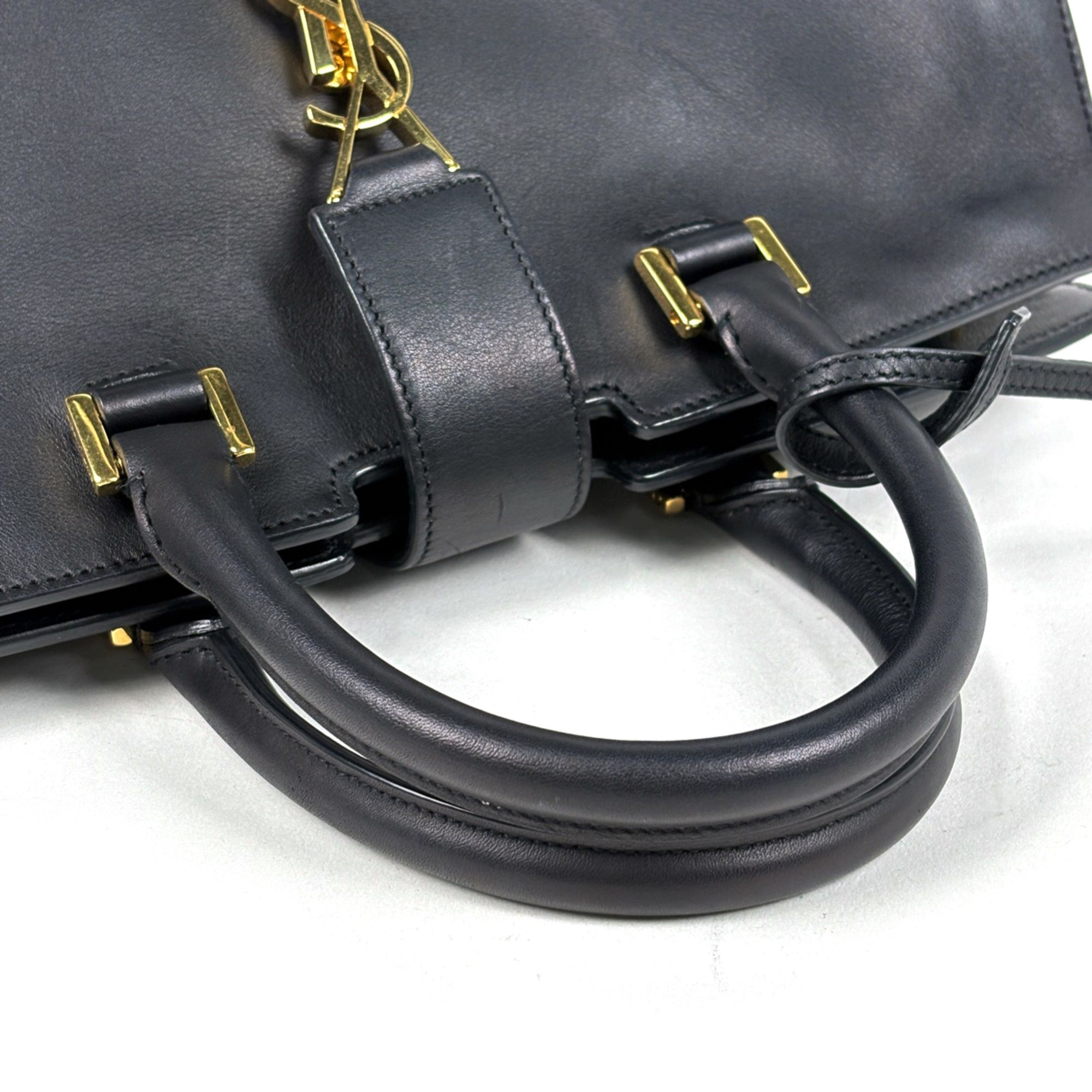 Leather Handbag (Pre-Owned) - Yves Saint Laurent - Modalova