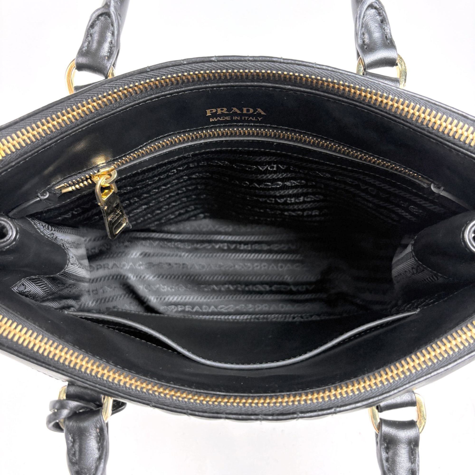 Leather Handbag (Pre-Owned) - Prada - Modalova