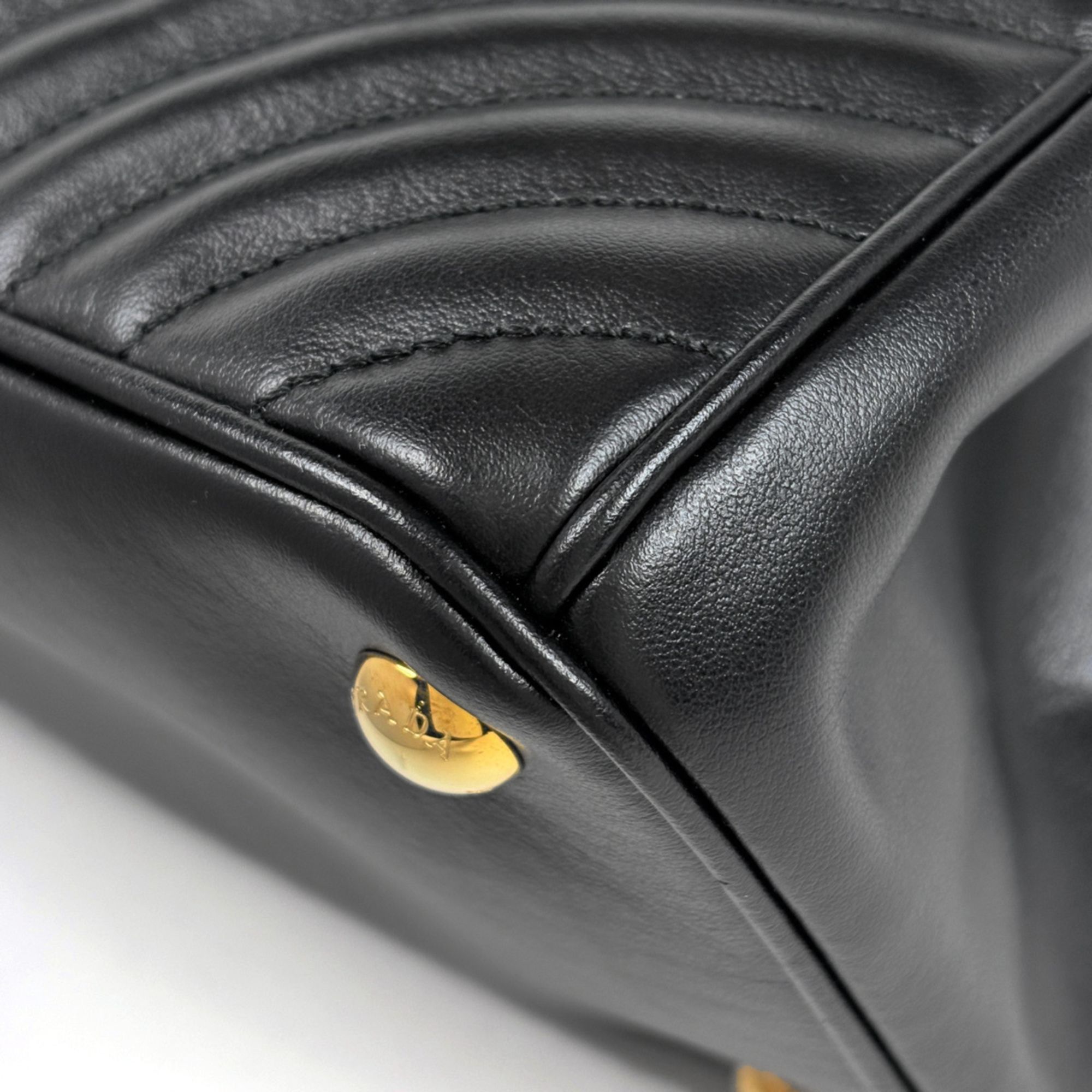 Leather Handbag (Pre-Owned) - Prada - Modalova