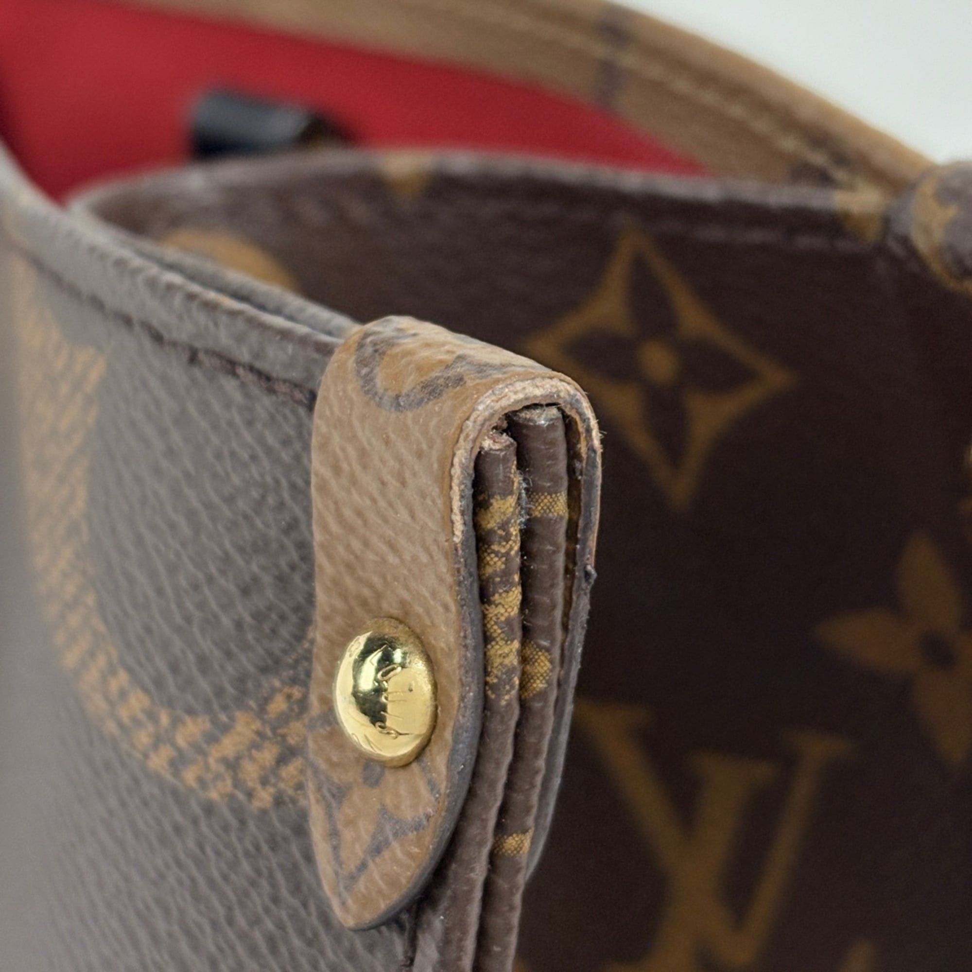 Monogram Reverse Shoulder Bag Tote Bag (Pre-Owned) - Louis Vuitton - Modalova