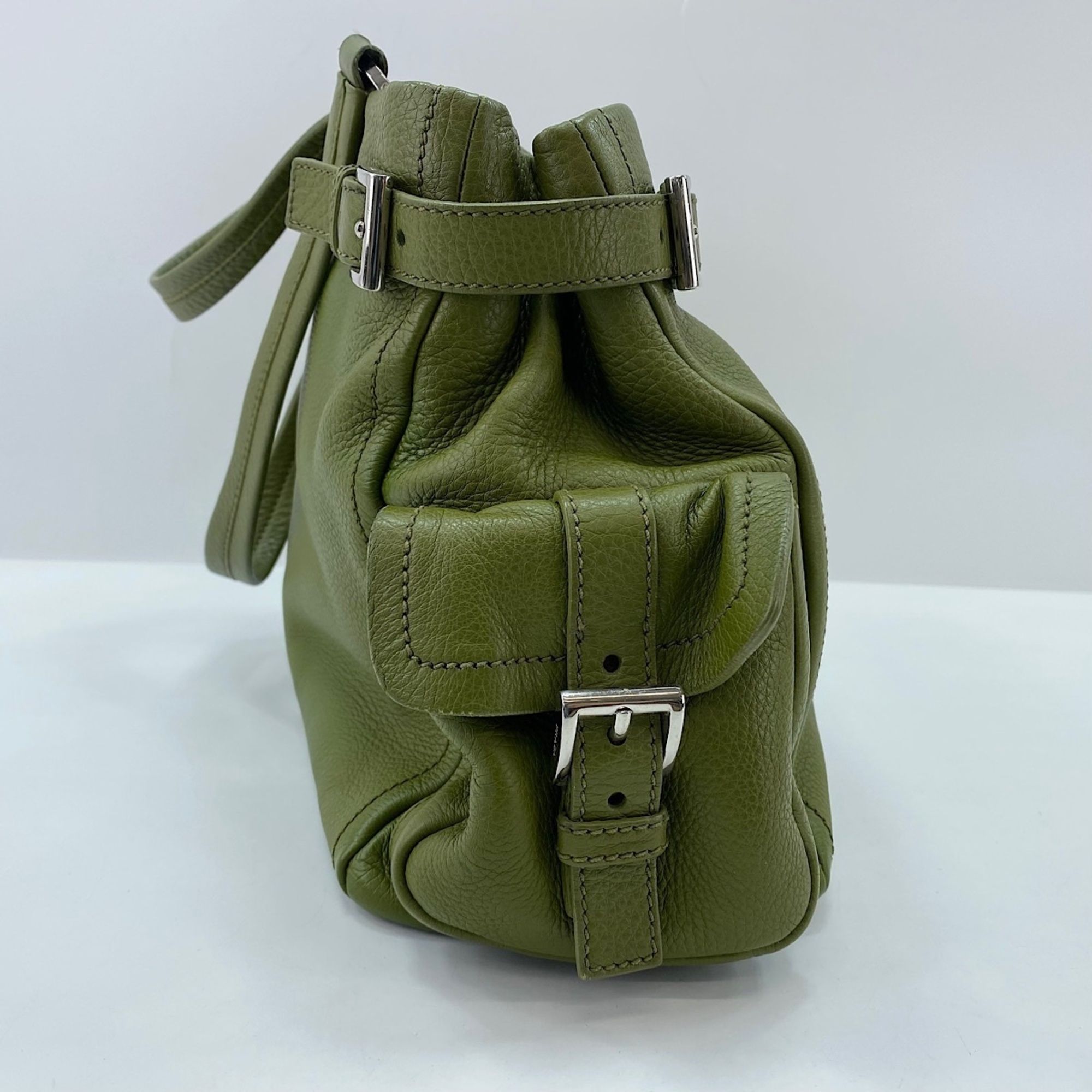 Prada Green Handbag (Pre-Owned) - Prada - Modalova