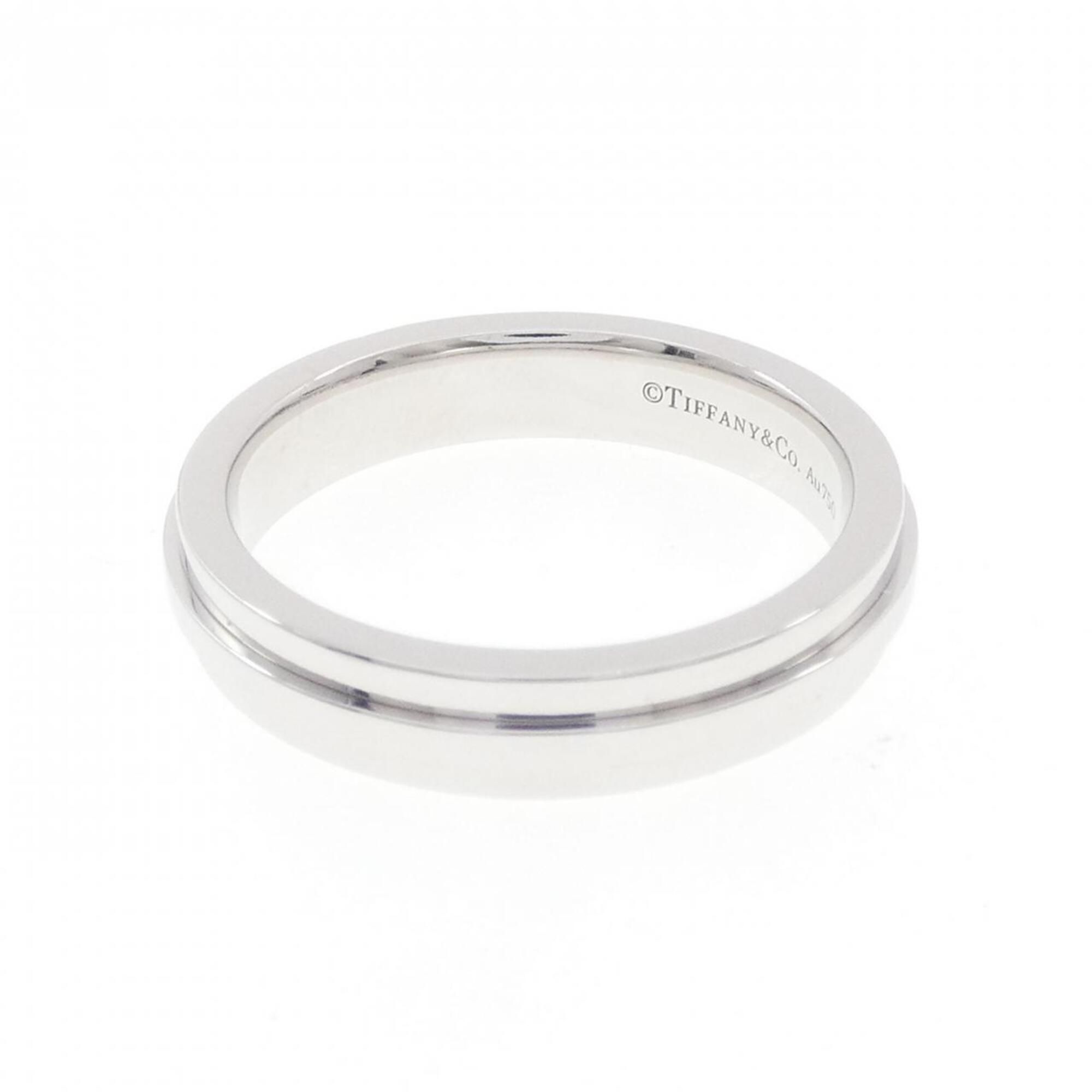 White Gold (18K) Band Ring (Pre-Owned) - Tiffany - Modalova
