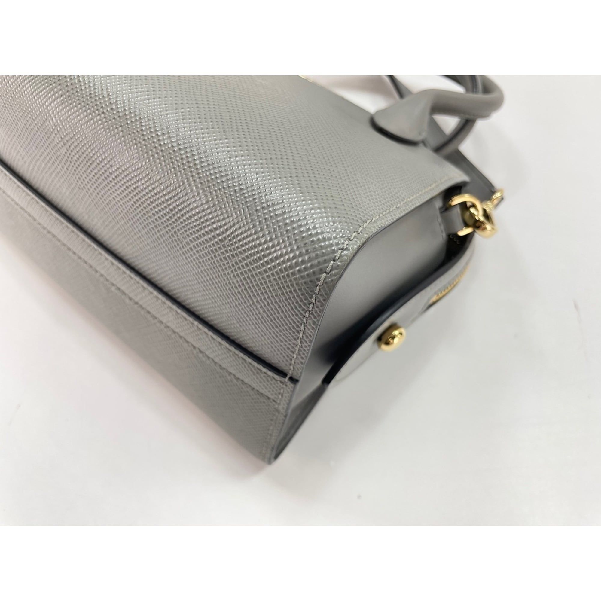 Prada Gray Shoulder Bag (Pre-Owned) - Prada - Modalova