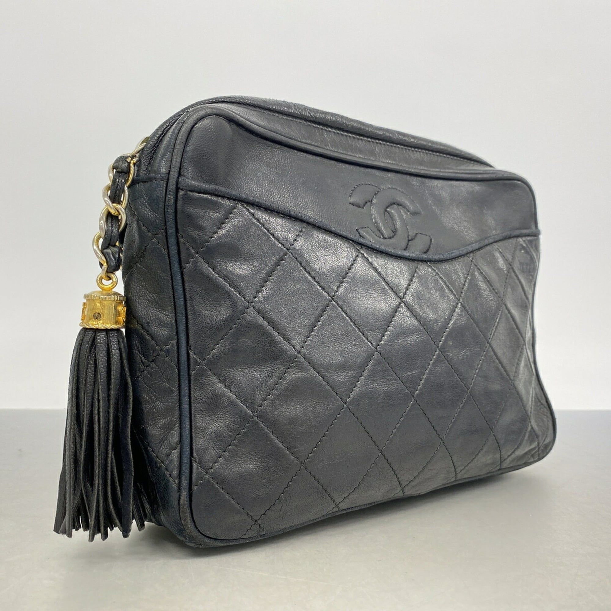 Leather Shoulder Bag (Pre-Owned) - Chanel - Modalova