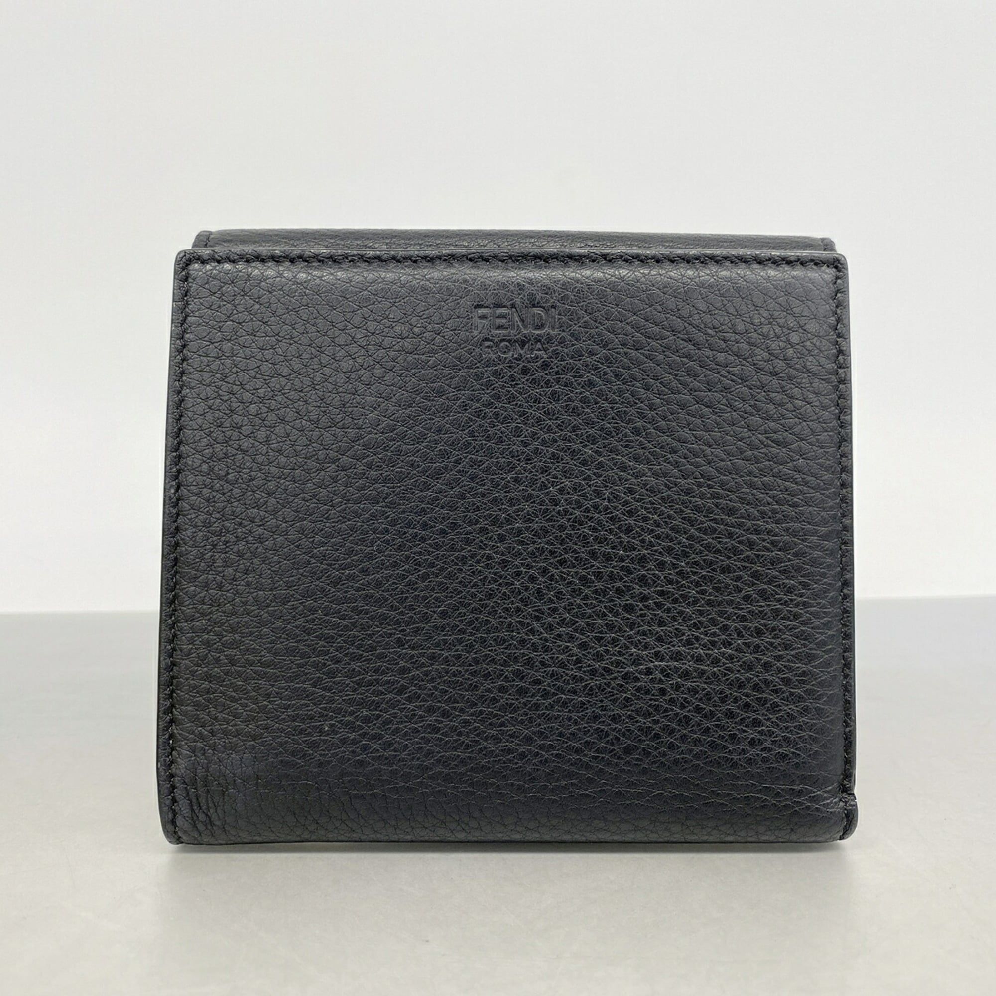 Leather Wallet (Tri-Fold) (Pre-Owned) - Fendi - Modalova