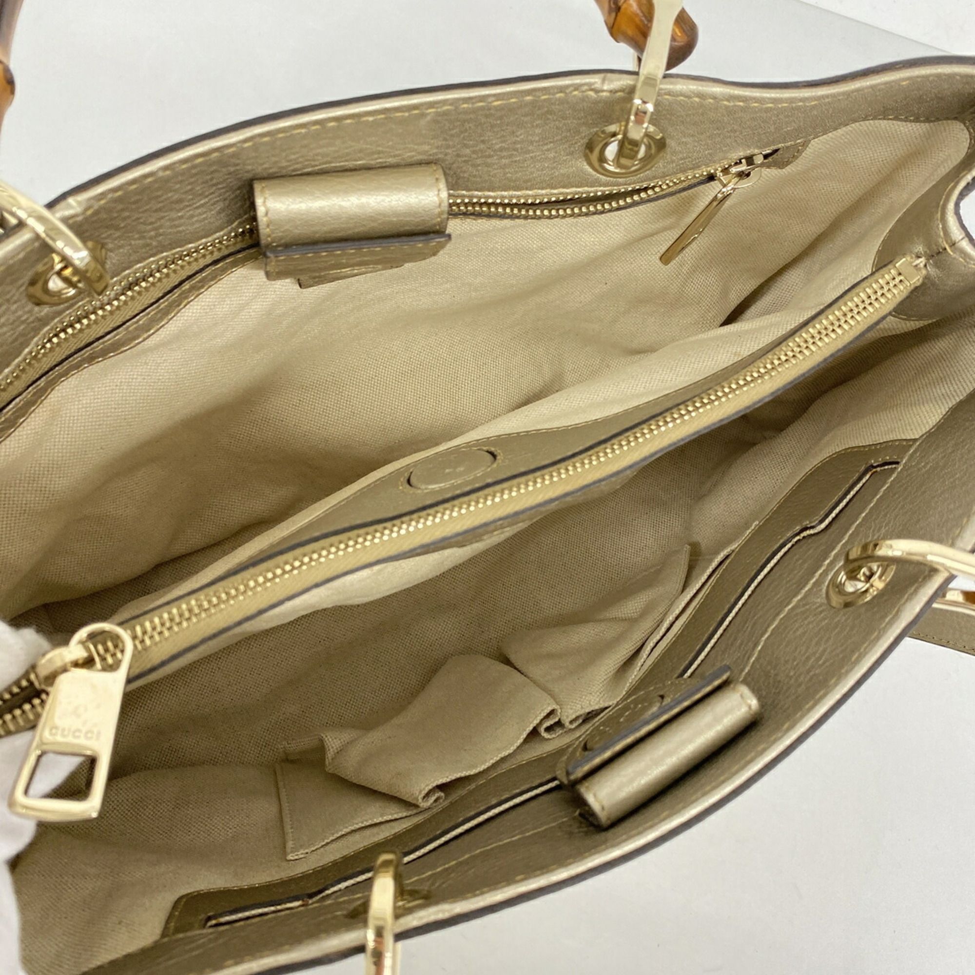 Leather Handbag (Pre-Owned) - Gucci - Modalova
