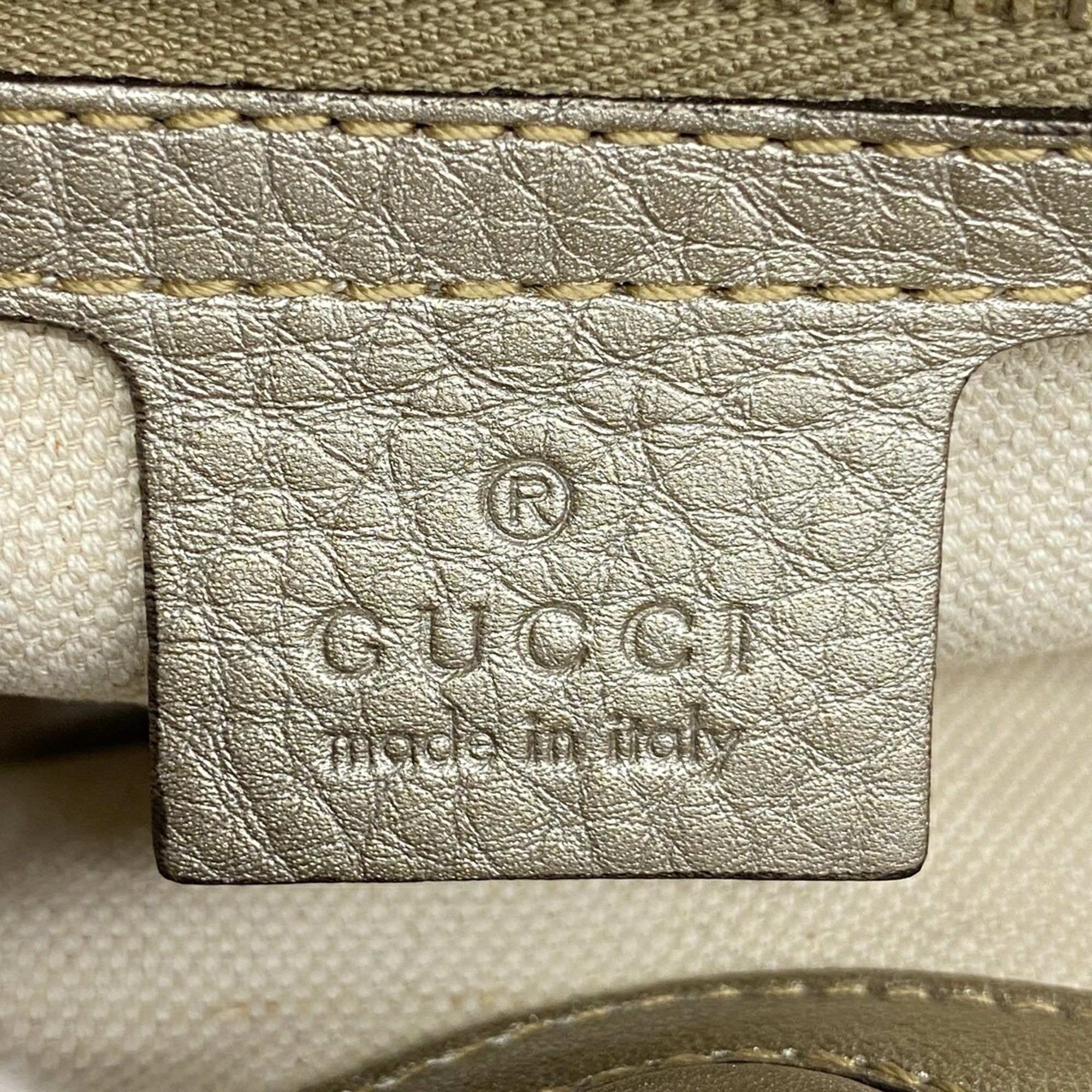 Leather Handbag (Pre-Owned) - Gucci - Modalova