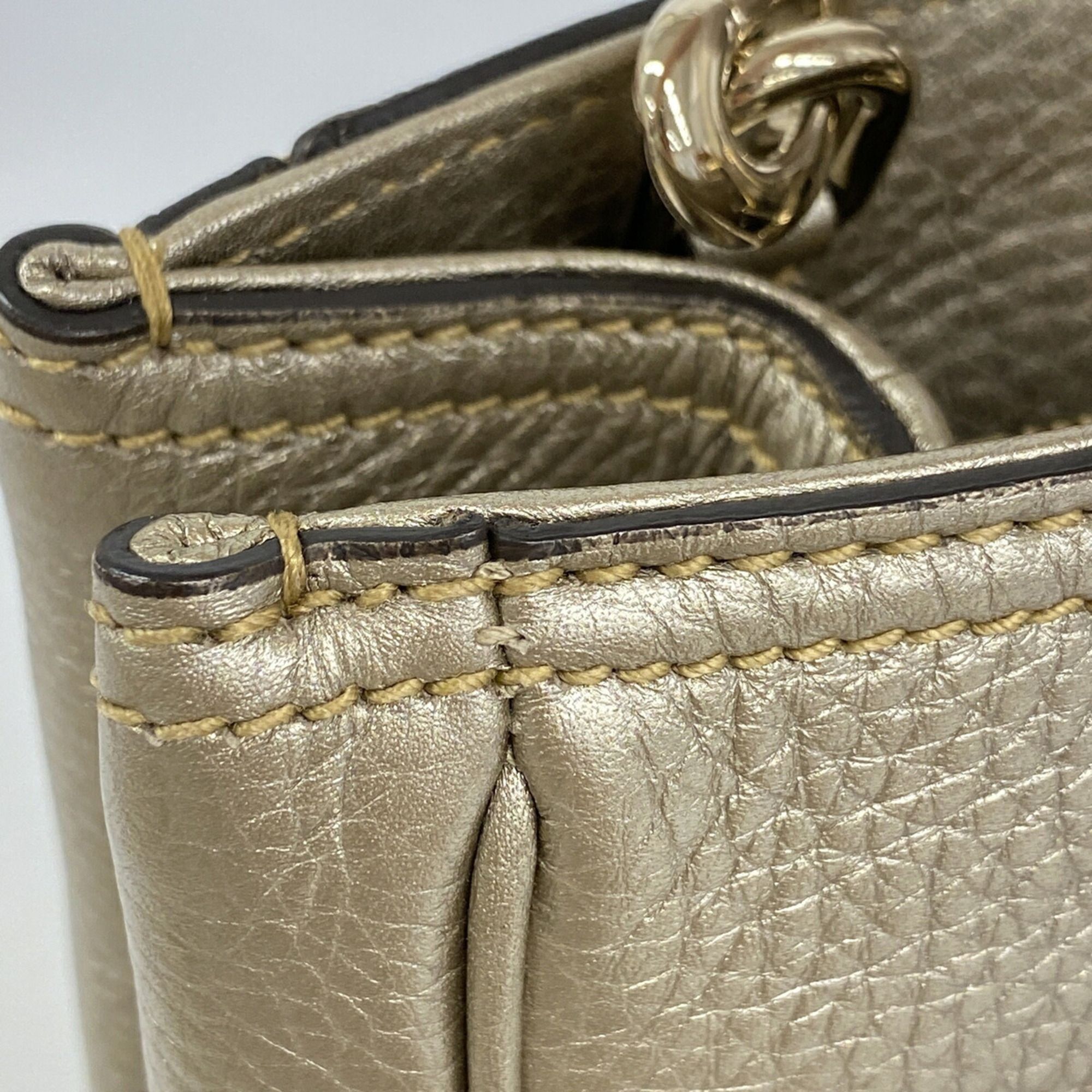 Leather Handbag (Pre-Owned) - Gucci - Modalova