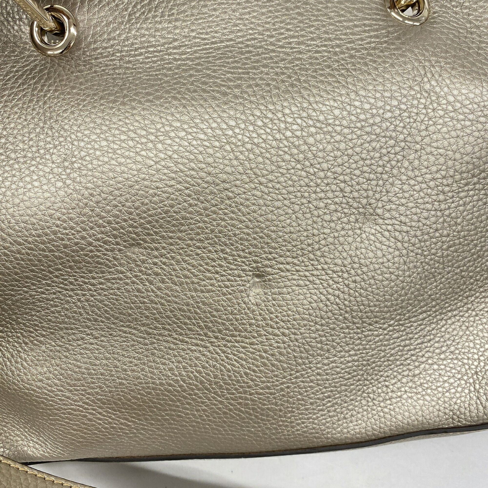 Leather Handbag (Pre-Owned) - Gucci - Modalova