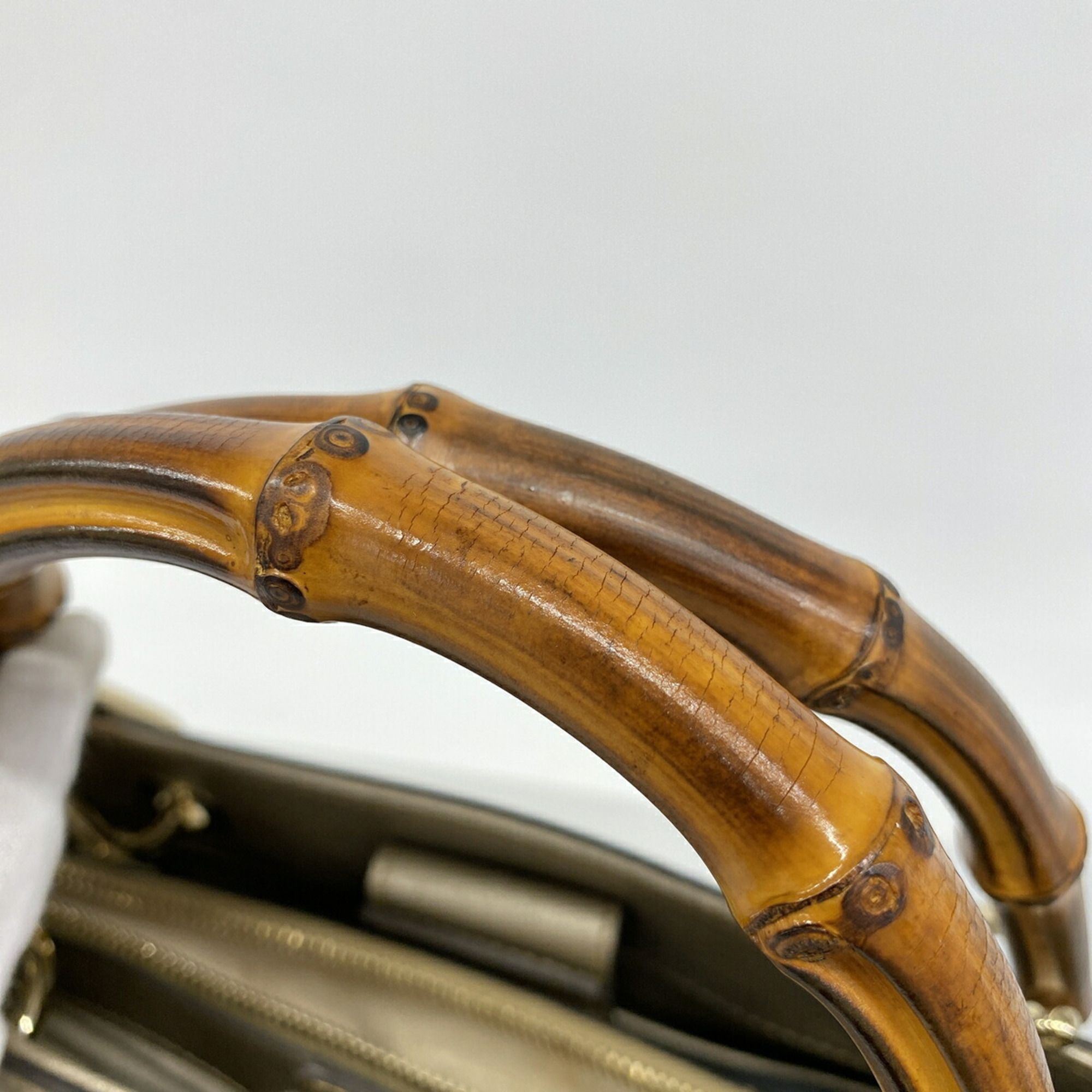 Leather Handbag (Pre-Owned) - Gucci - Modalova