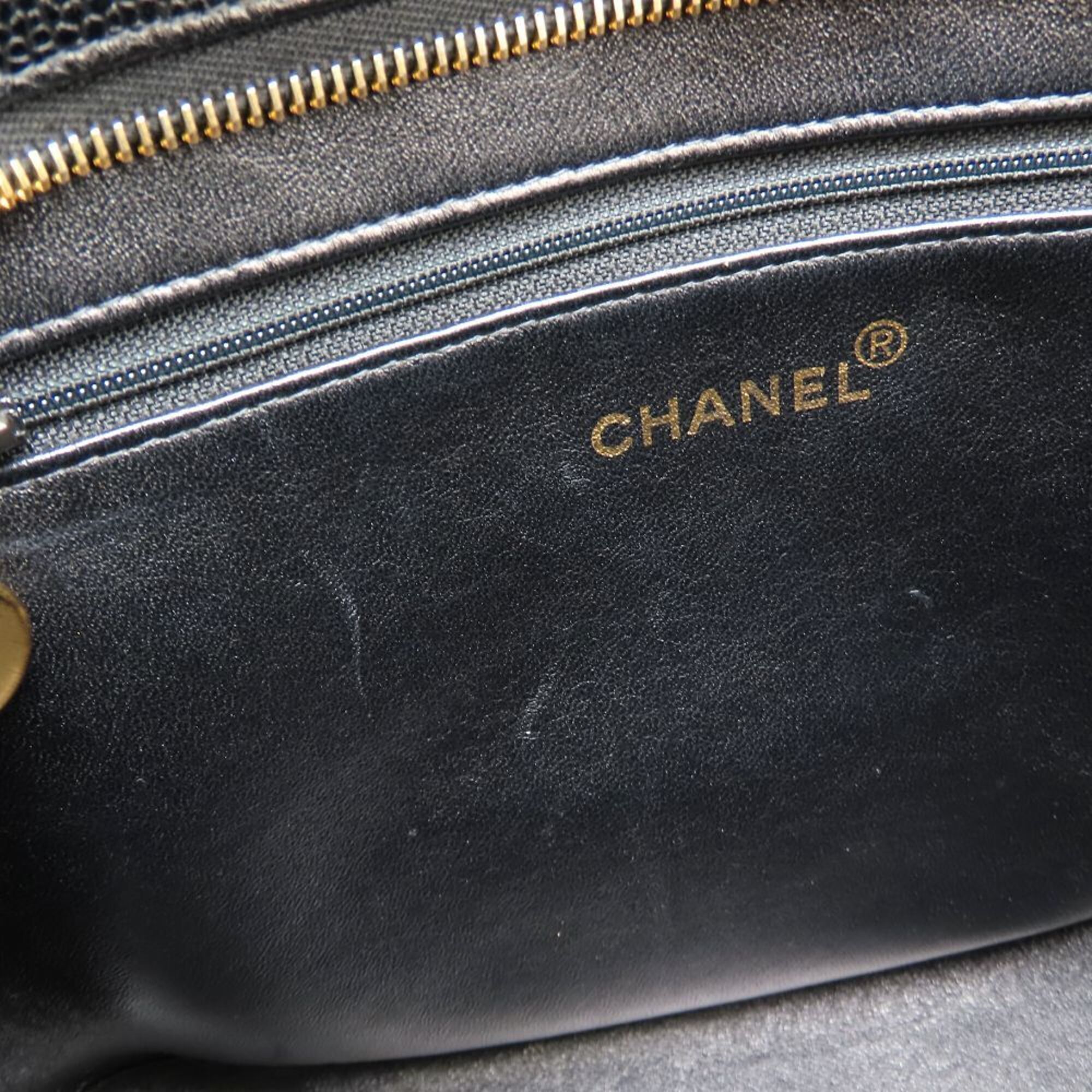 Grained Calfskin Tote Bag (Pre-Owned) - Chanel - Modalova