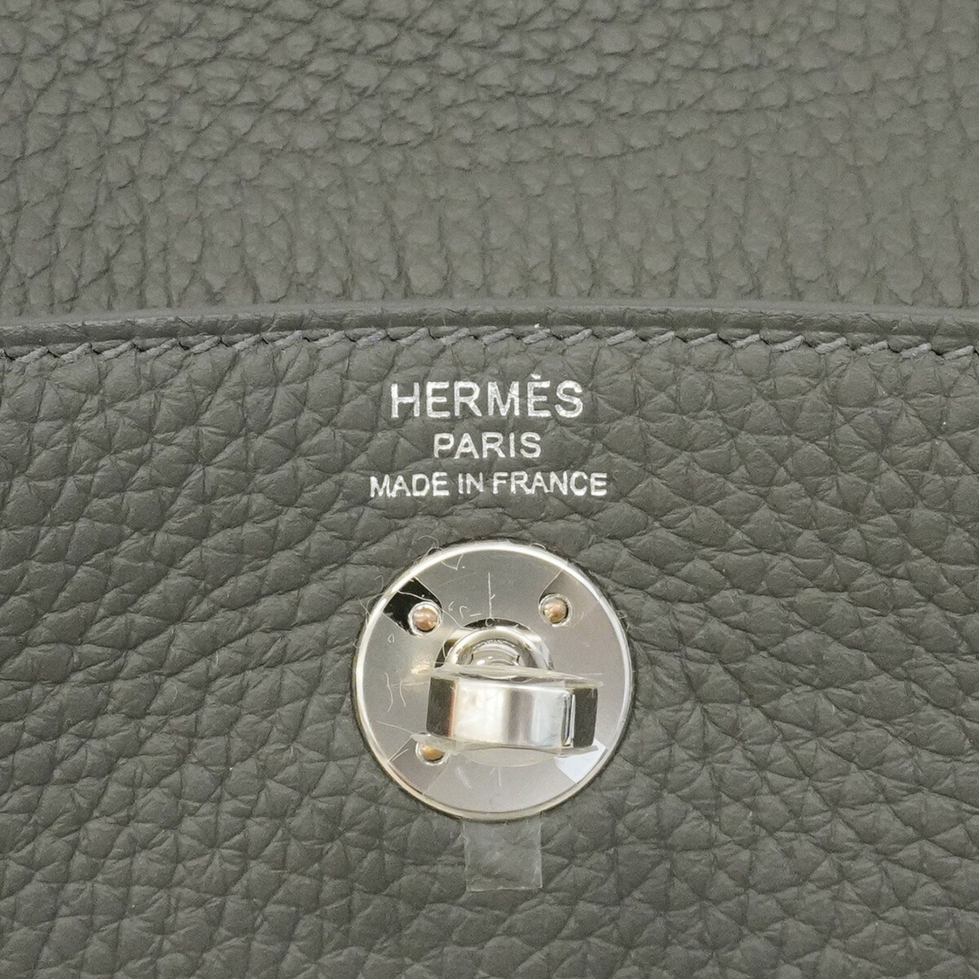 Taurillon Clemence Leather Handbag (Pre-Owned) - Hermes - Modalova