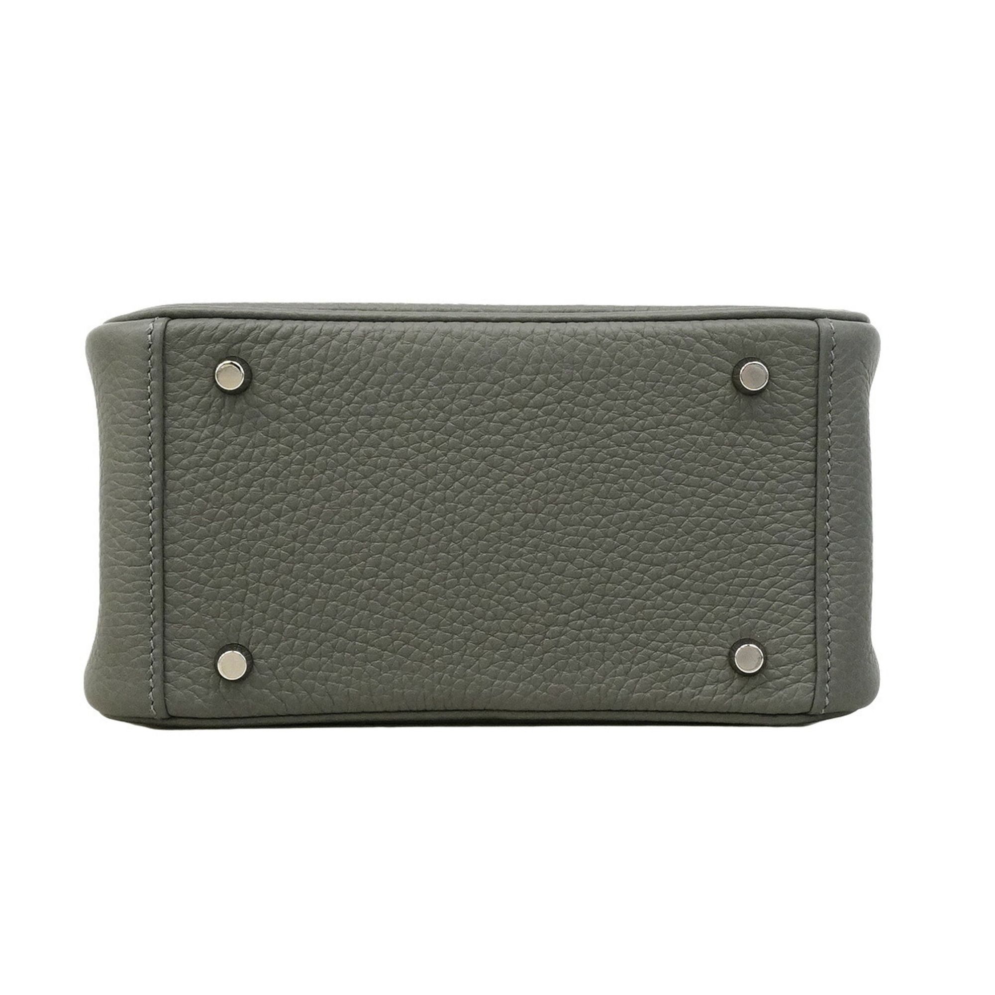 Taurillon Clemence Leather Handbag (Pre-Owned) - Hermes - Modalova