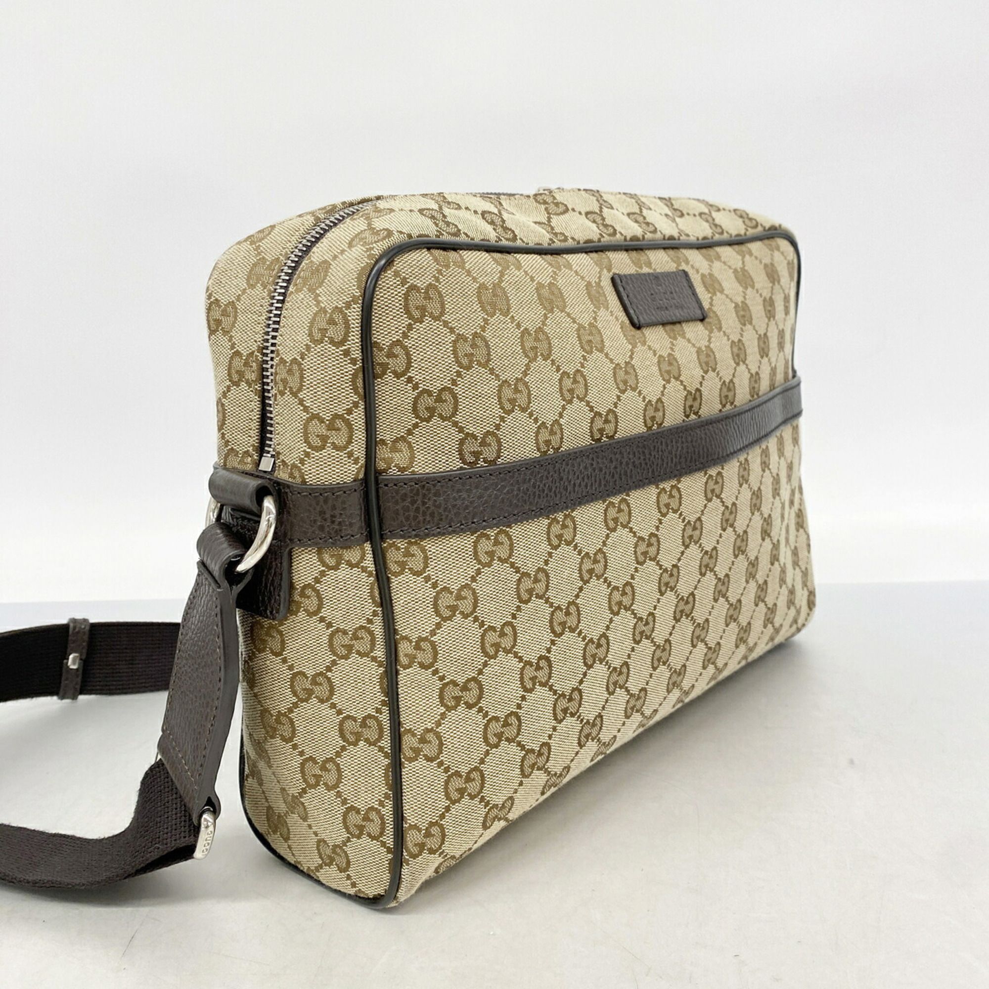 Canvas Shoulder Bag (Pre-Owned) - Gucci - Modalova