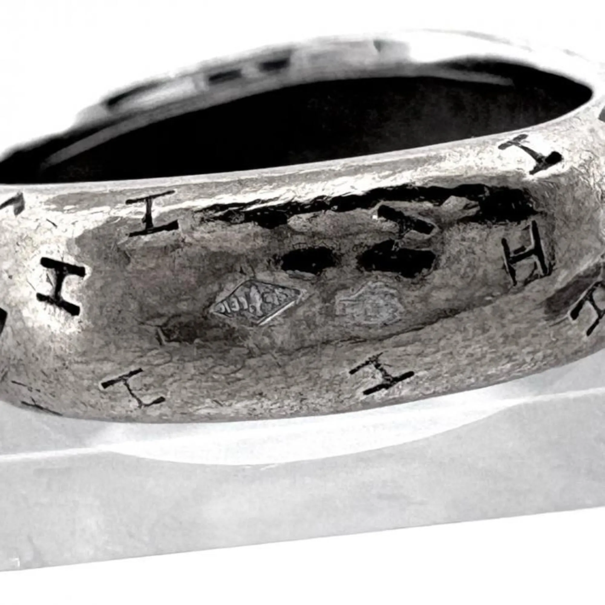 White Gold (18K) Band Ring (Pre-Owned) - Hermes - Modalova