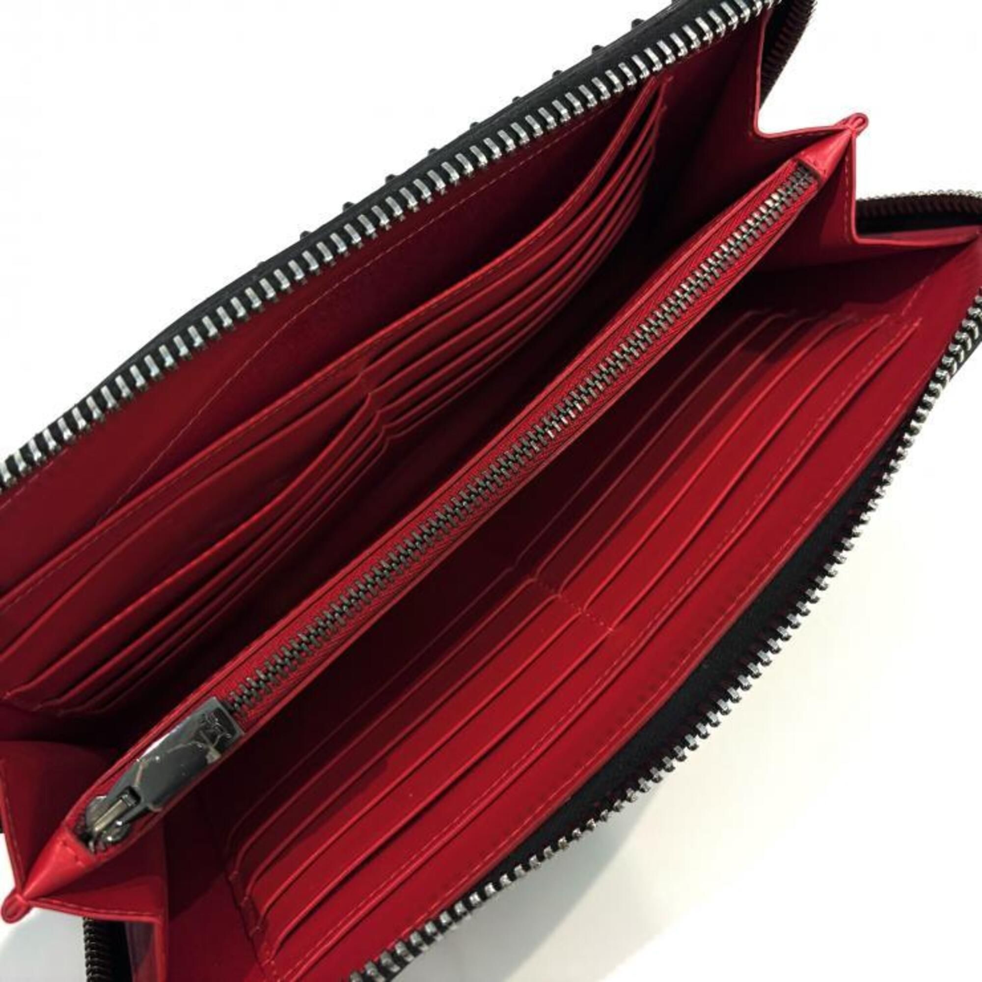 Leather Long Wallet (Bi-Fold) (Pre-Owned) - Christian Louboutin - Modalova