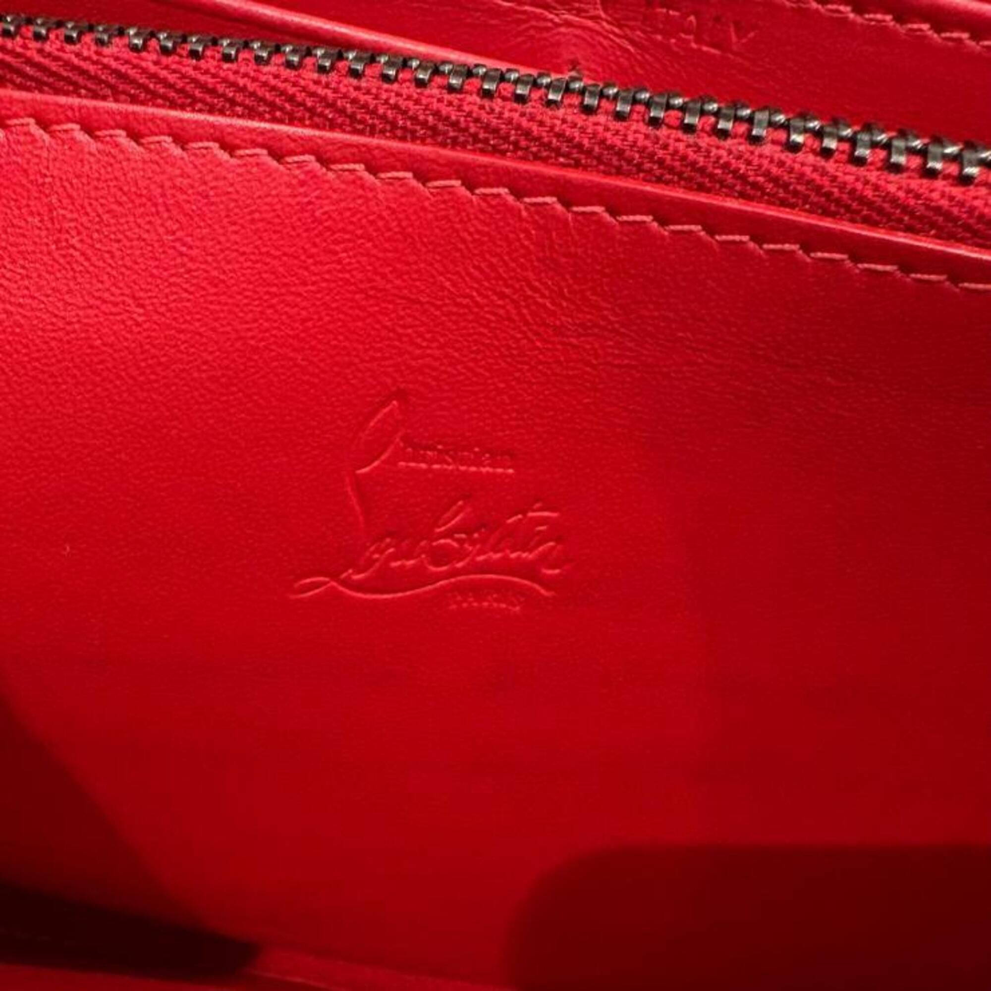 Leather Long Wallet (Bi-Fold) (Pre-Owned) - Christian Louboutin - Modalova