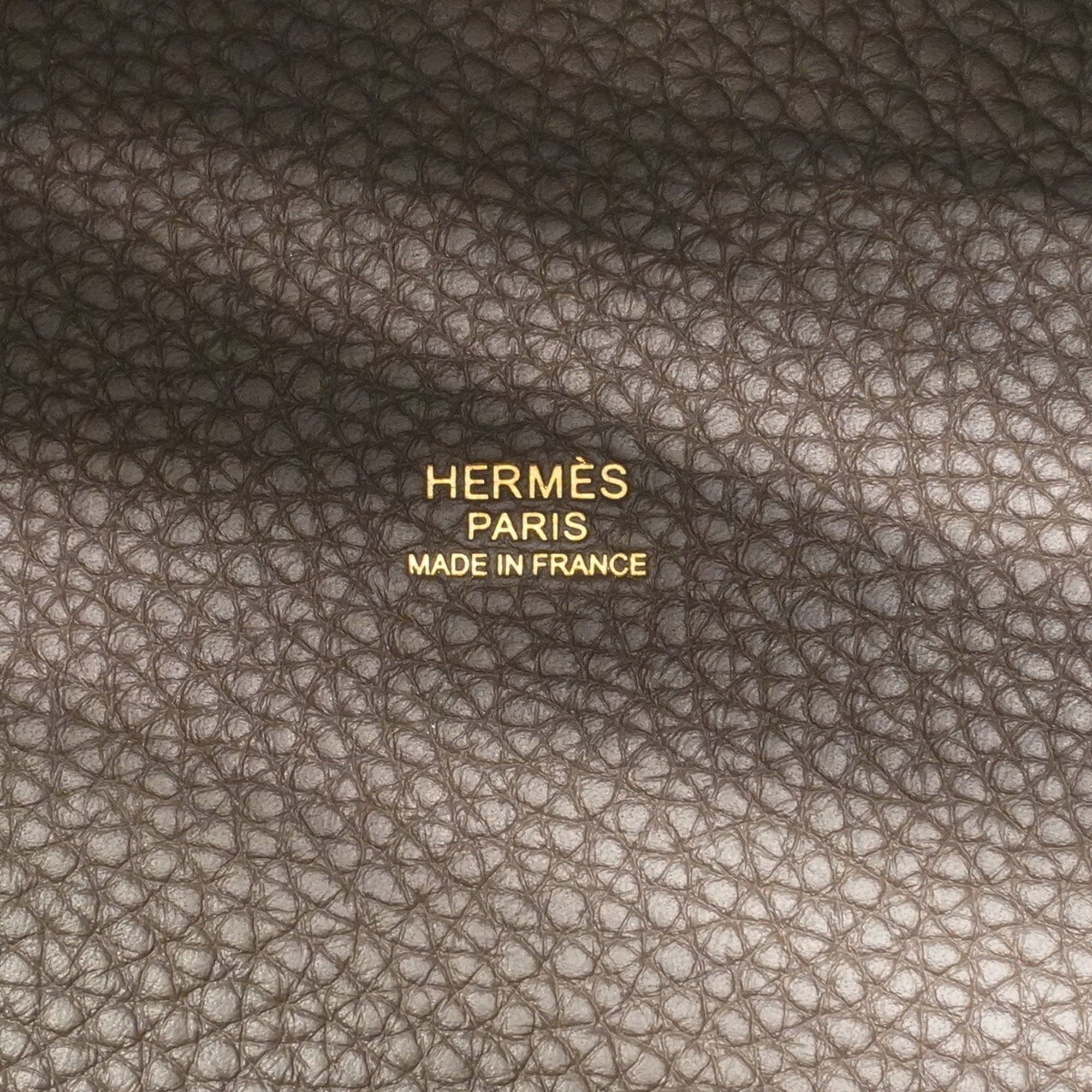 Taurillon Clemence Leather Handbag (Pre-Owned) - Hermes - Modalova