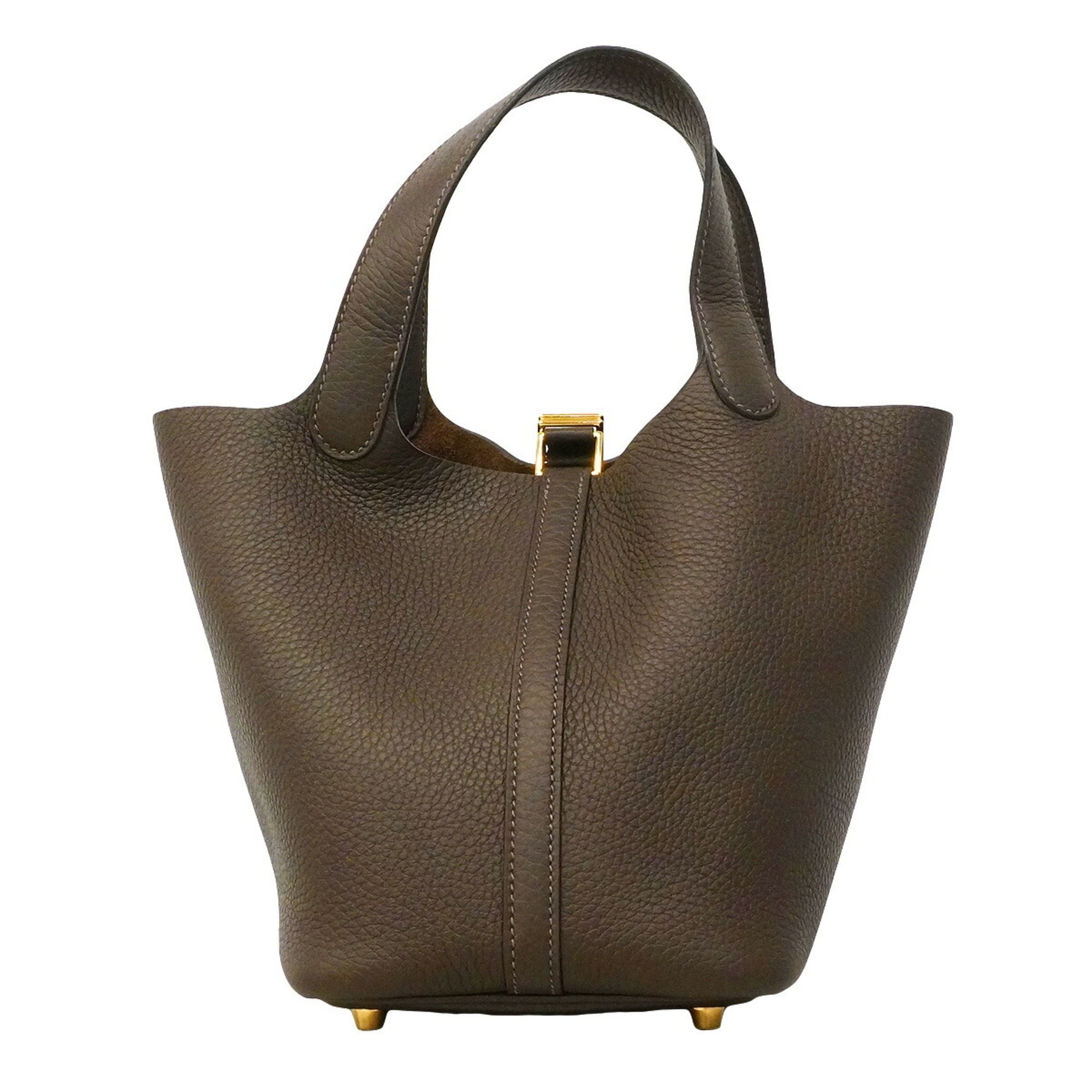Taurillon Clemence Leather Handbag (Pre-Owned) - Hermes - Modalova