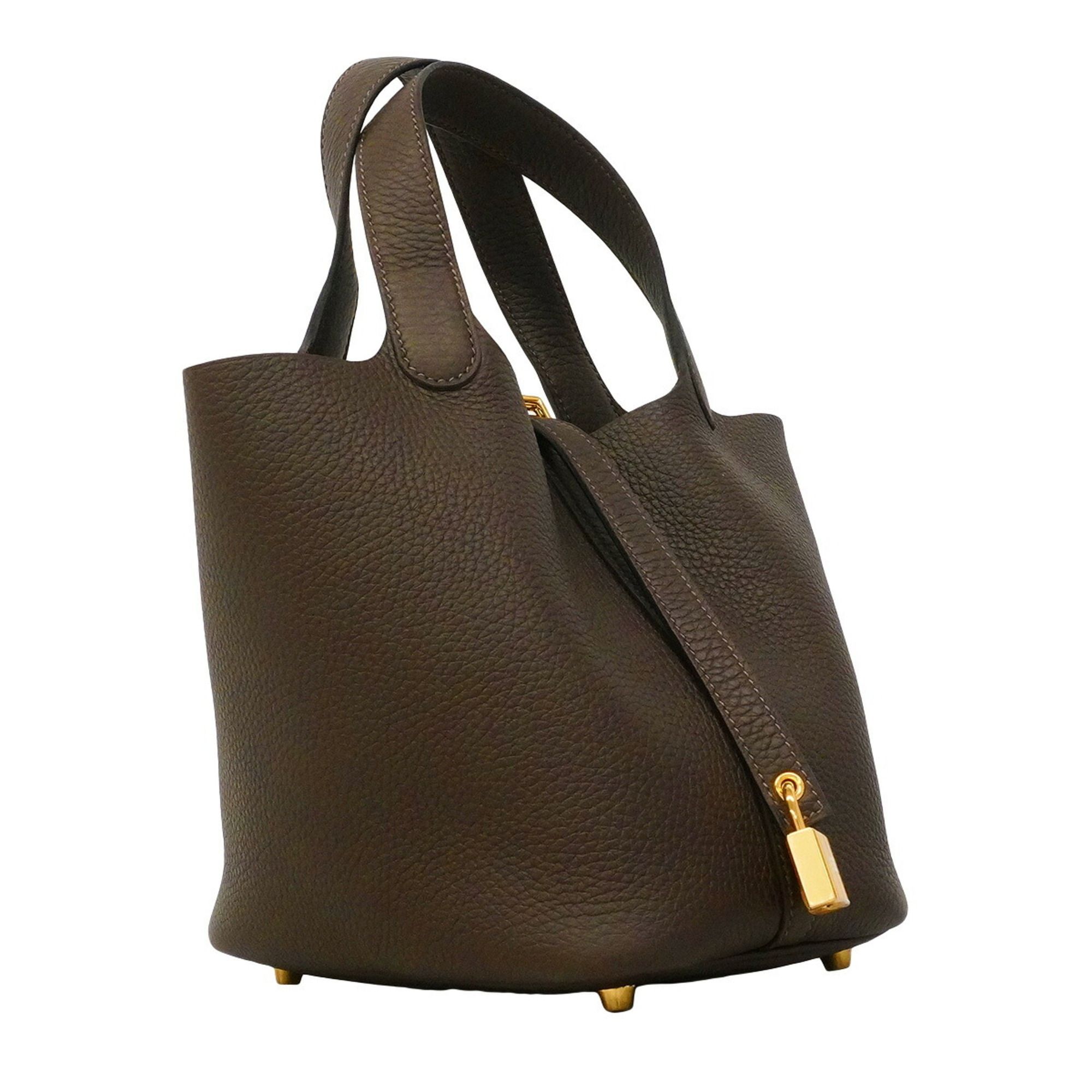 Taurillon Clemence Leather Handbag (Pre-Owned) - Hermes - Modalova