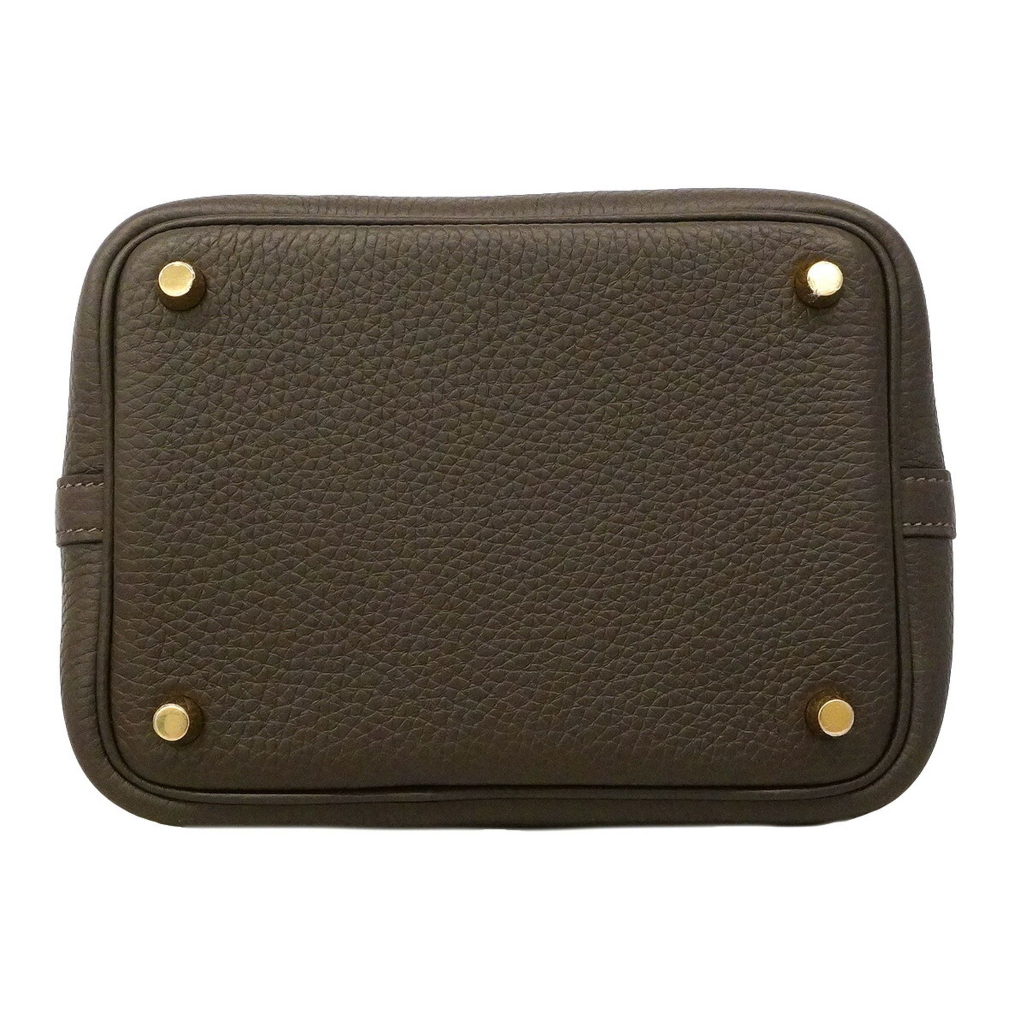 Taurillon Clemence Leather Handbag (Pre-Owned) - Hermes - Modalova