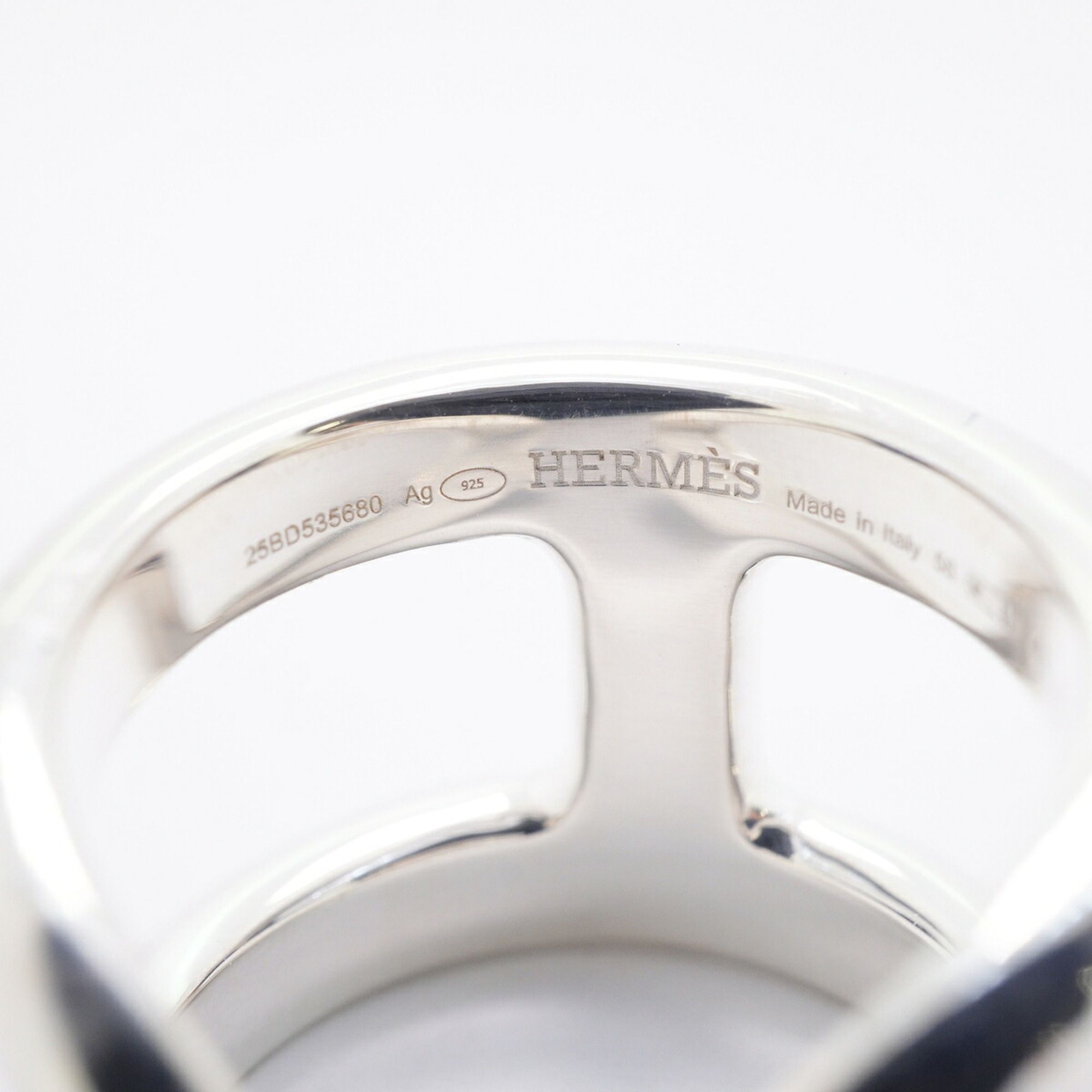 Silver 925 Band Ring (Pre-Owned) - Hermes - Modalova