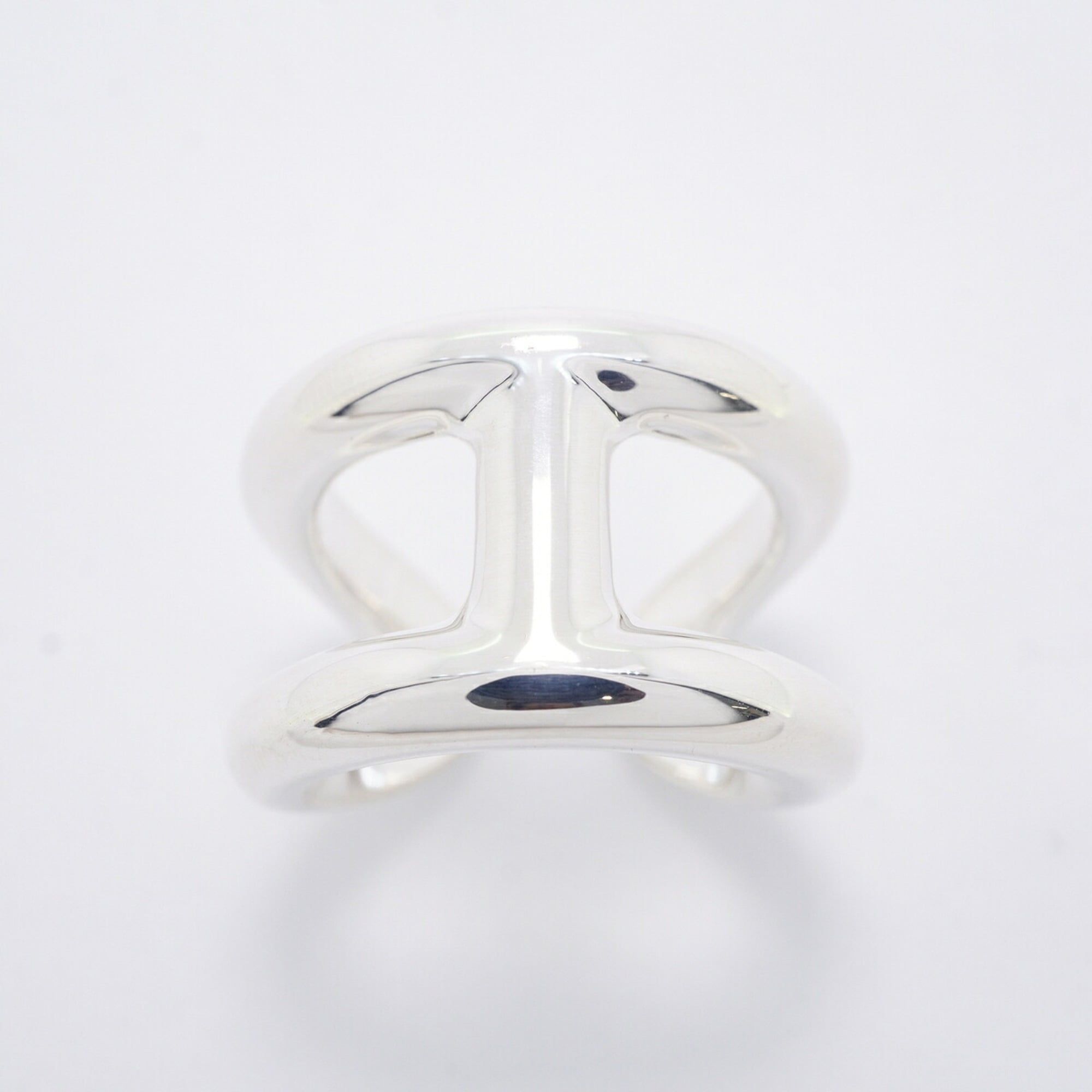 Silver 925 Band Ring (Pre-Owned) - Hermes - Modalova