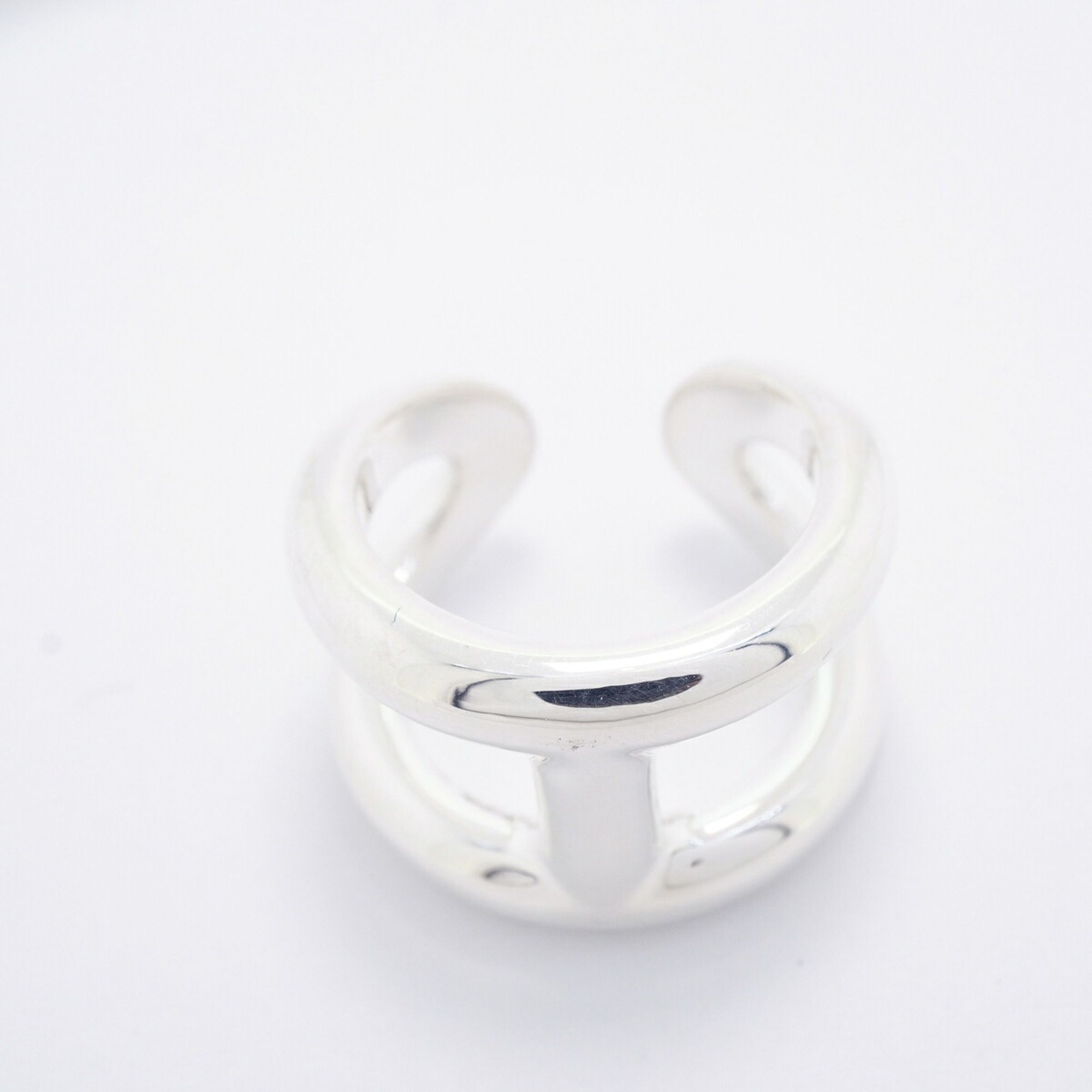 Silver 925 Band Ring (Pre-Owned) - Hermes - Modalova
